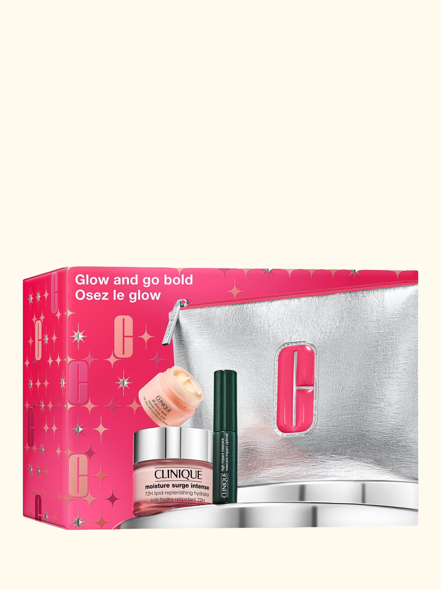 Glow and Go Bold Skincare & Makeup Gift Set