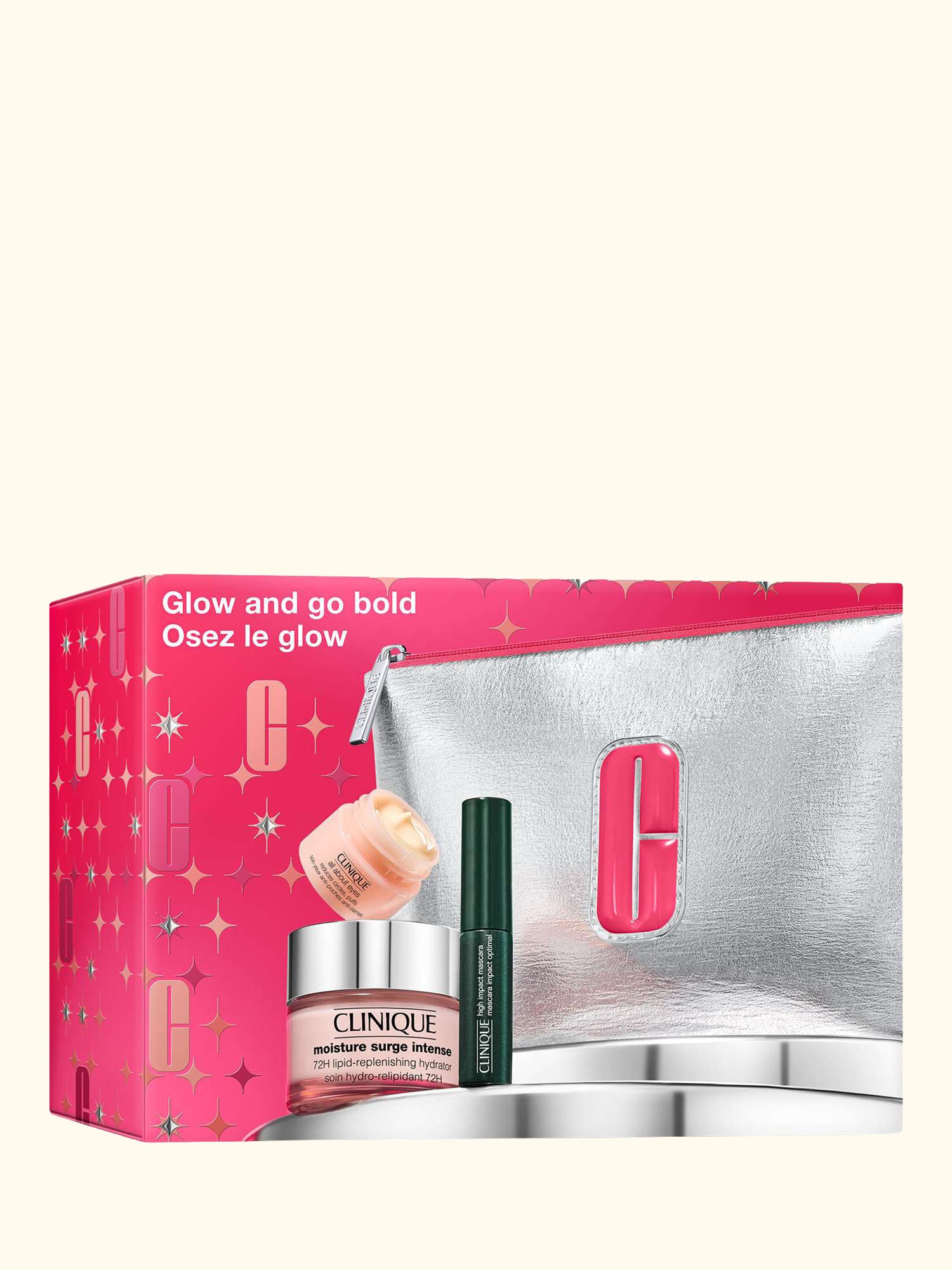 Glow and Go Bold Skincare & Makeup Gift Set