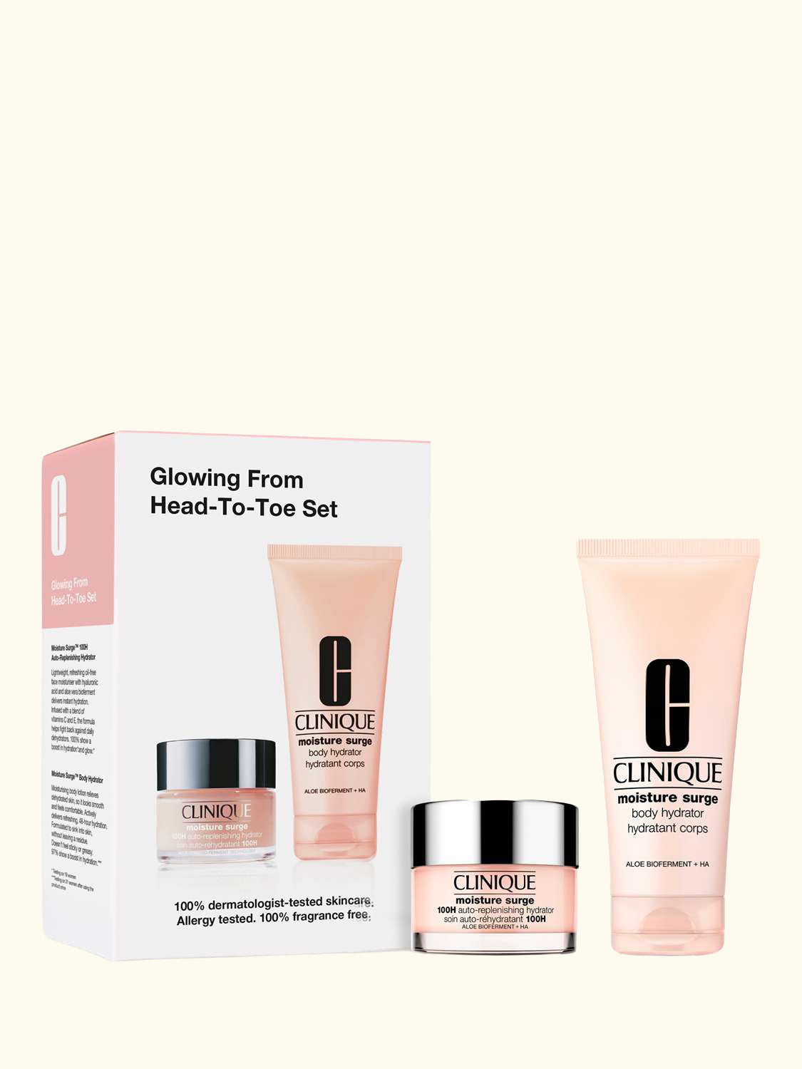 Glowing From Head To Toe Skincare Gift Set