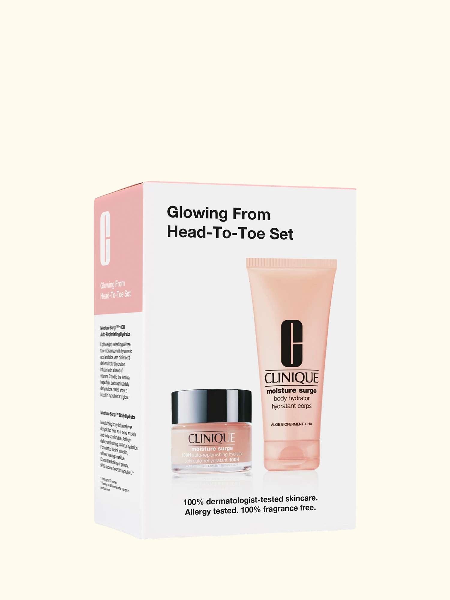 Glowing From Head To Toe Skincare Gift Set