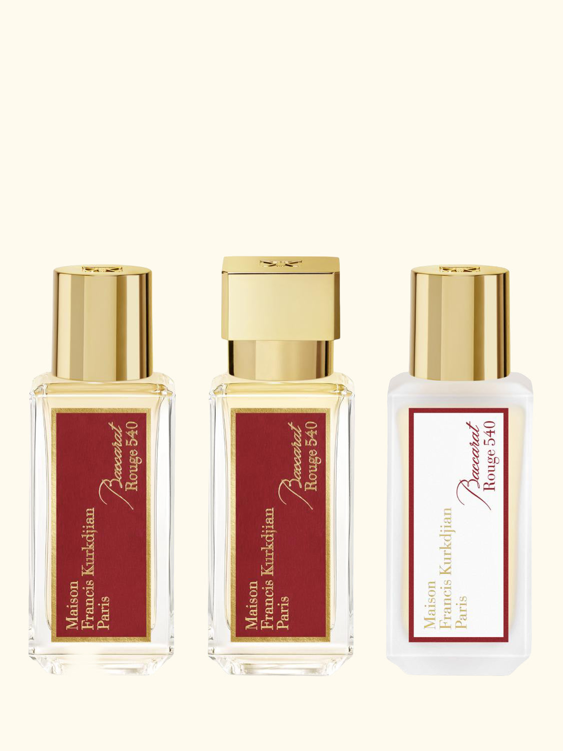 Baccarat Rouge 540 Rituel Fragrance Gift Set, 3 x 35ml