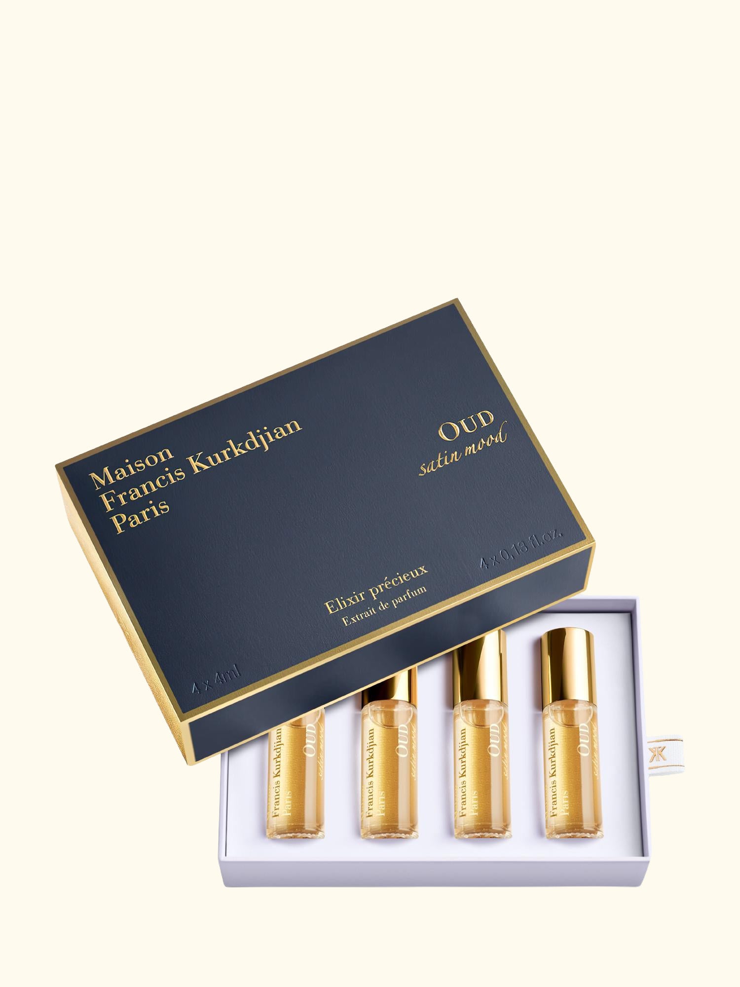 OUD Satin Mood Precious Elixir Fragrance Gift Set, 4 x 4ml