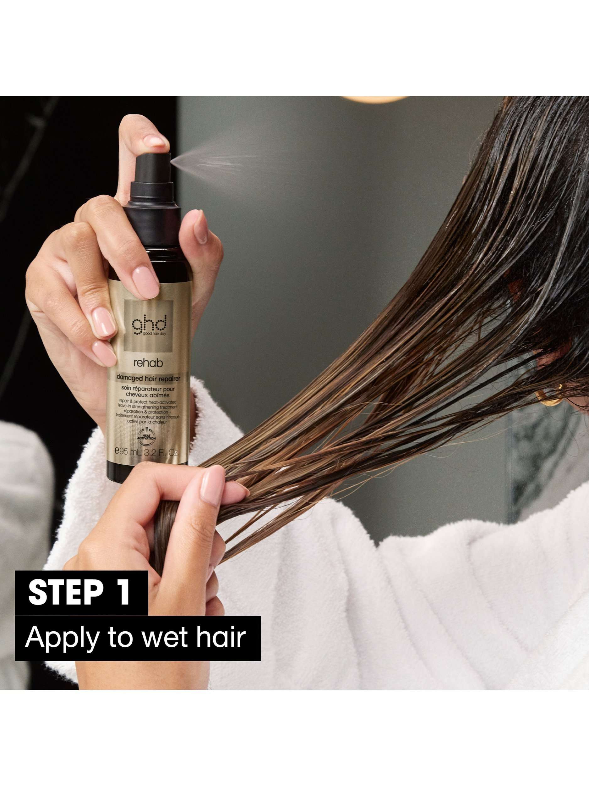 Rehab Damaged Hair Repairer, 95ml