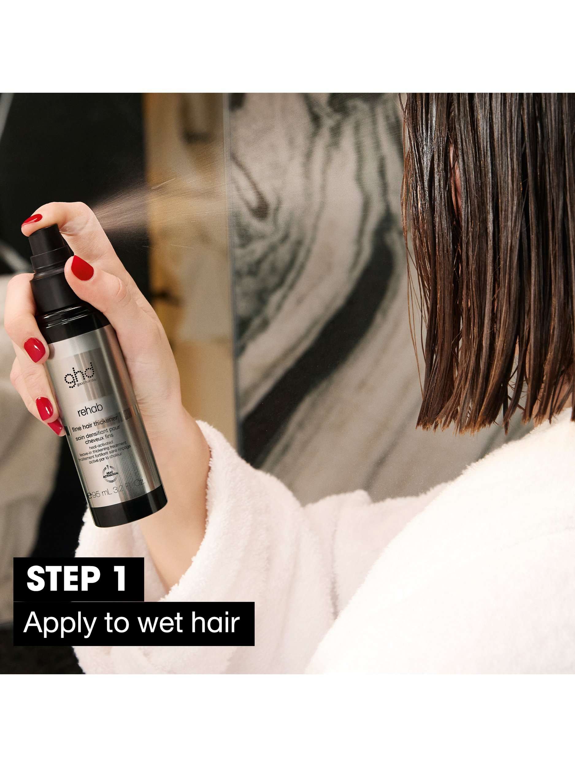Rehab Fine Hair Thickener, 95ml