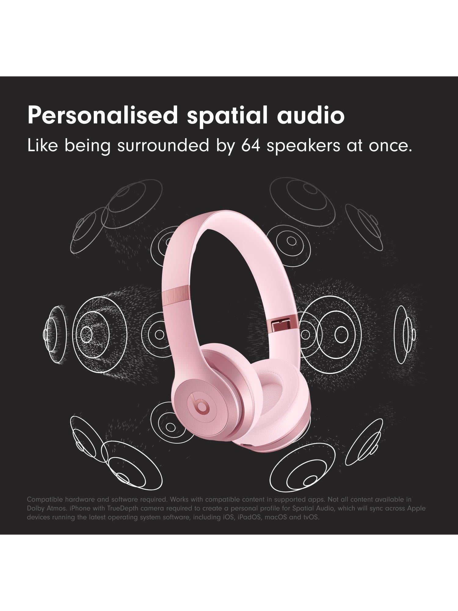 Solo 4 Wireless Bluetooth On-Ear Headphones with Mic/Remote
