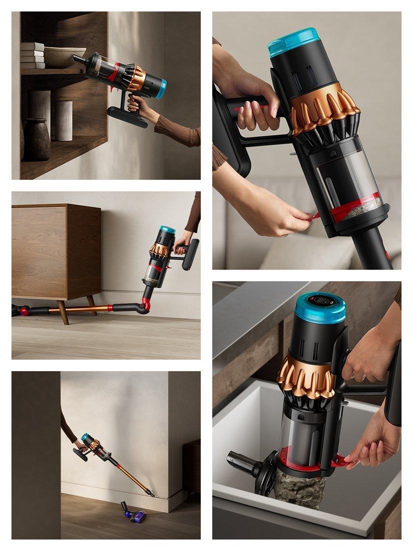 V16 Piston Animal Submarine™ Cordless Vacuum Cleaner, Black/ Copper