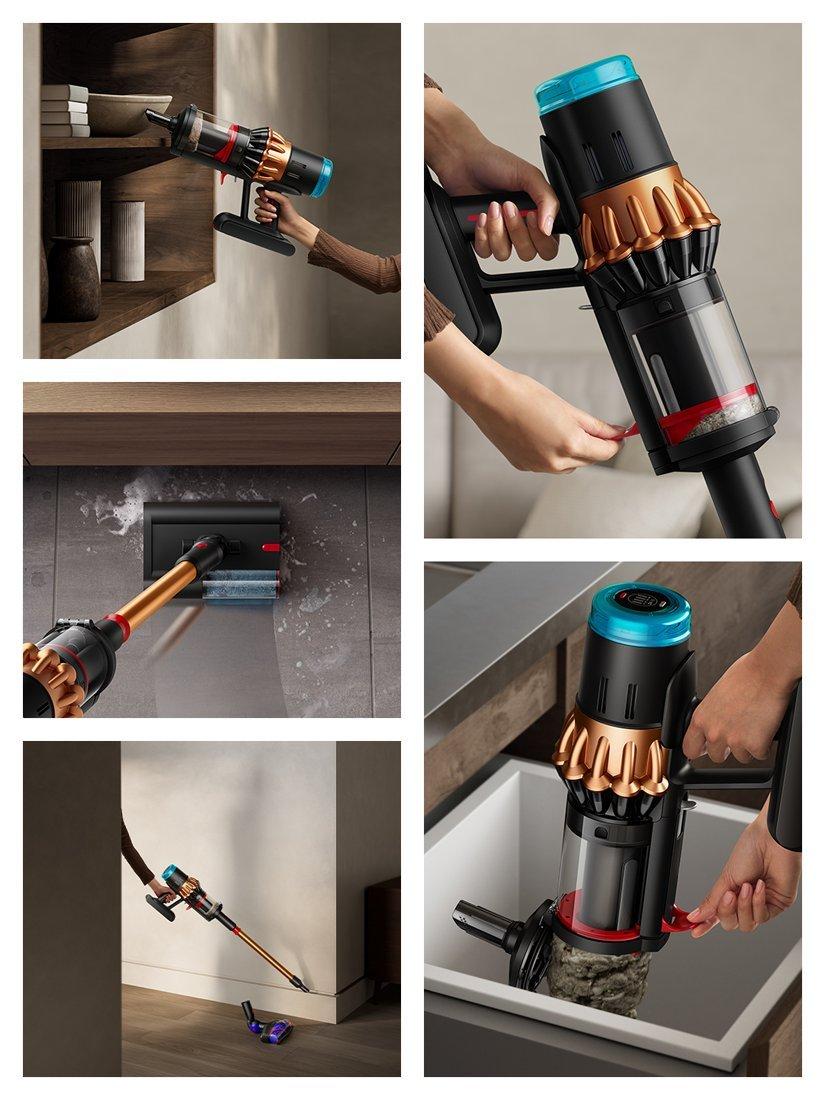 V16 Piston Animal Submarine™ Cordless Vacuum Cleaner, Black/ Copper