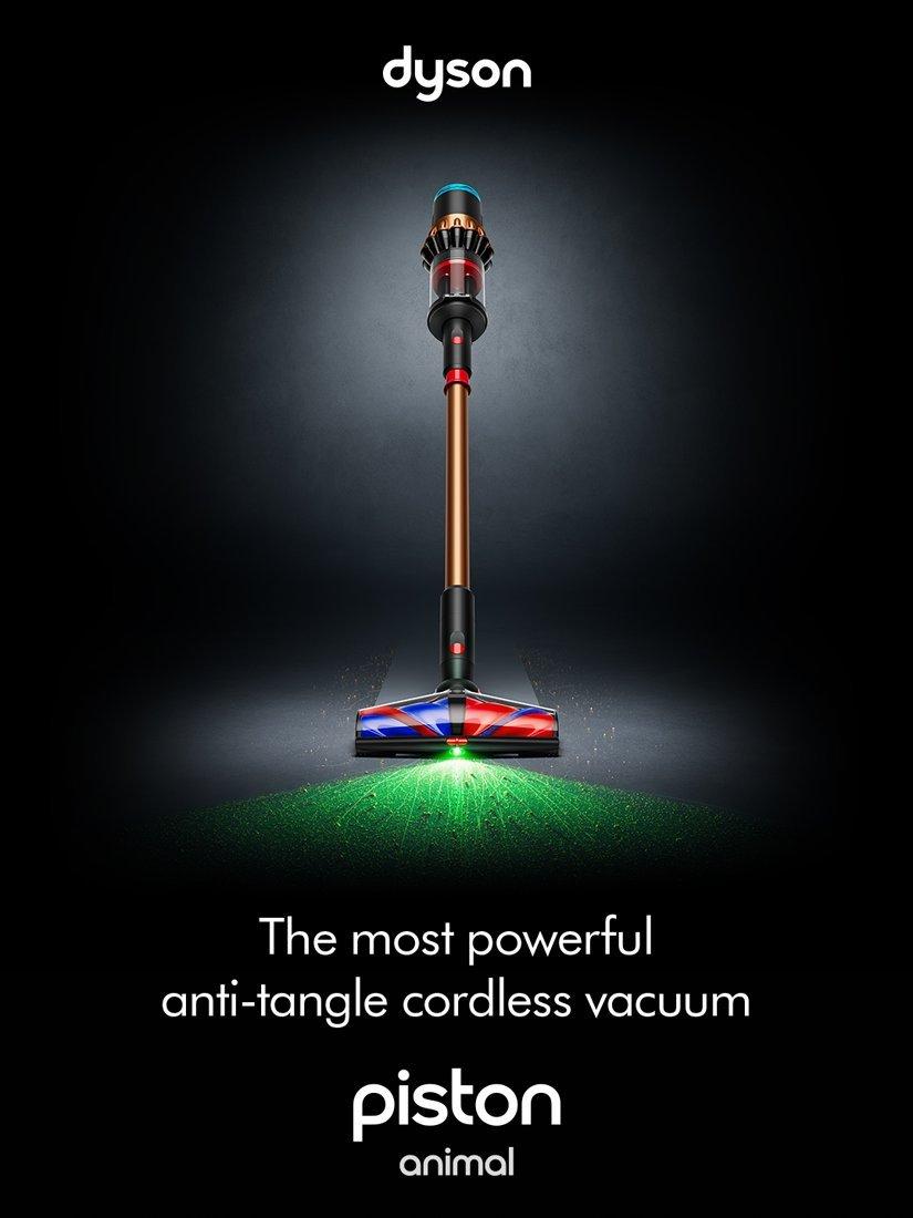 V16 Piston Animal Cordless Vacuum Cleaner, Black/ Copper