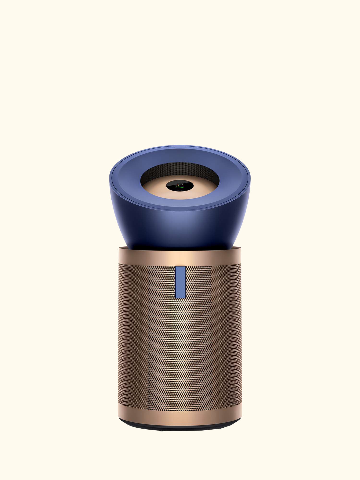 BigQuiet Formaldehyde BP04 Air Purifier, Prussian Blue/Gold