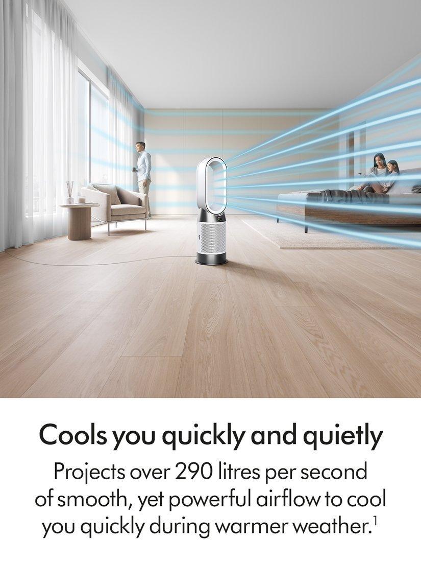 Hot+Cool HP1 Air Purifier, White/White