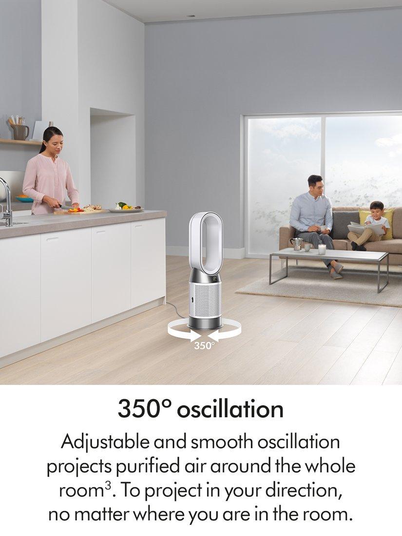Hot+Cool HP1 Air Purifier, White/White