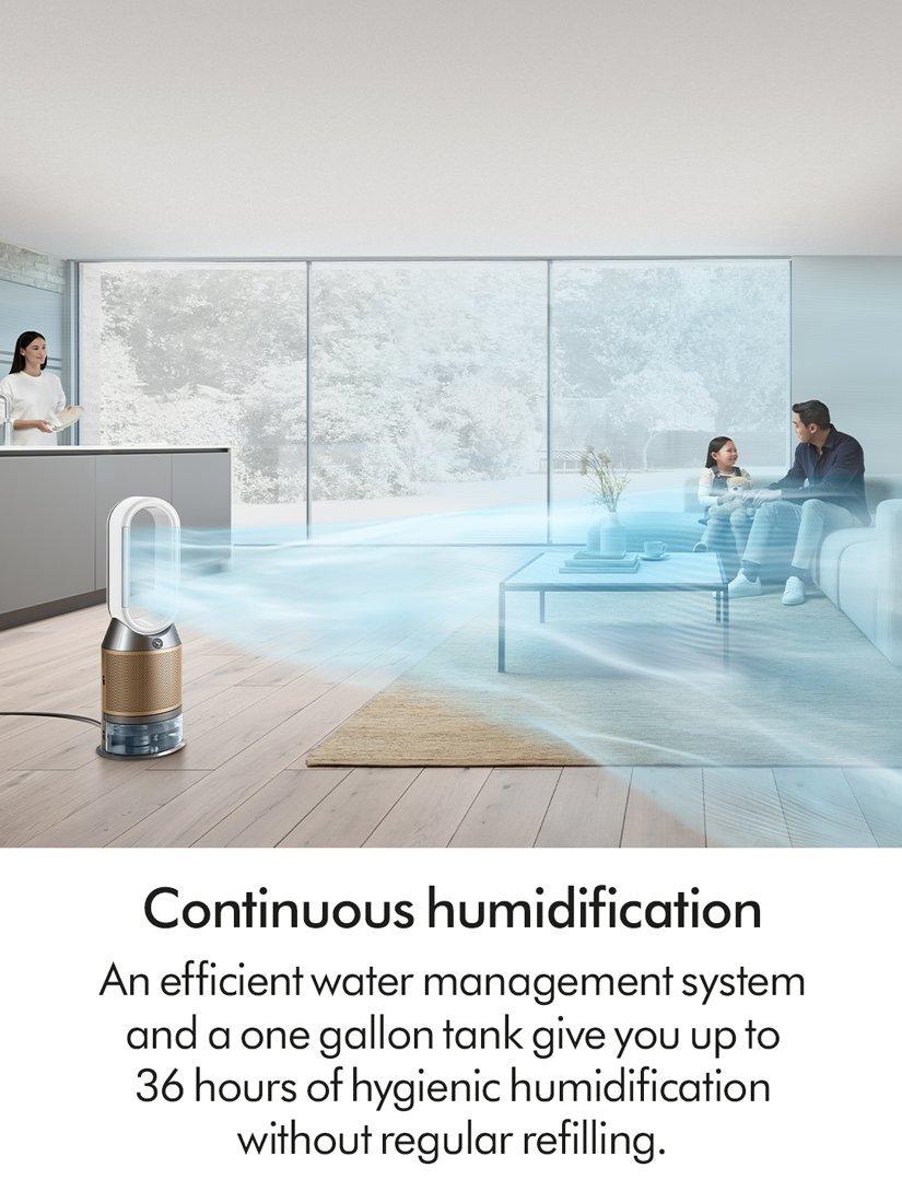 Humidify+Cool PH2De-Nox Air Purifier, White/White