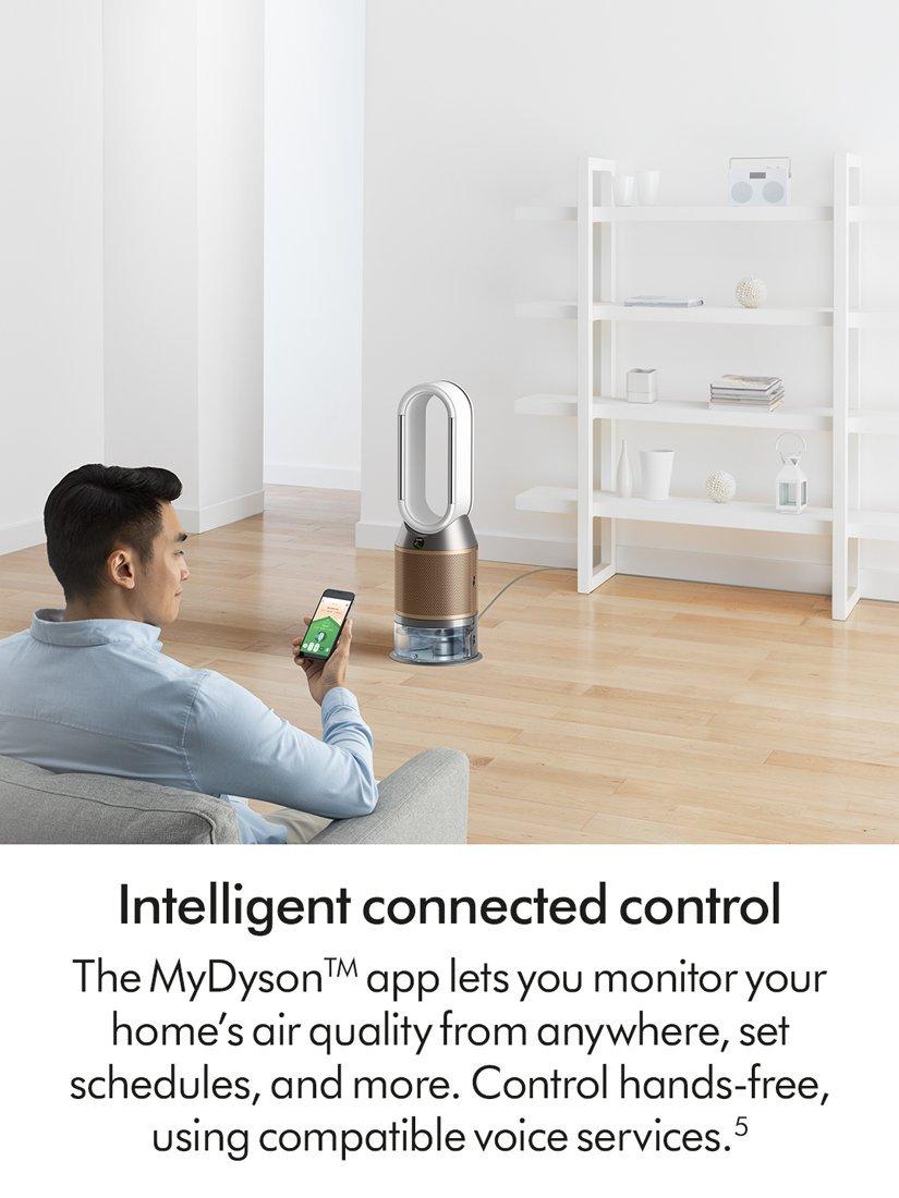 Humidify+Cool PH2De-Nox Air Purifier, White/White