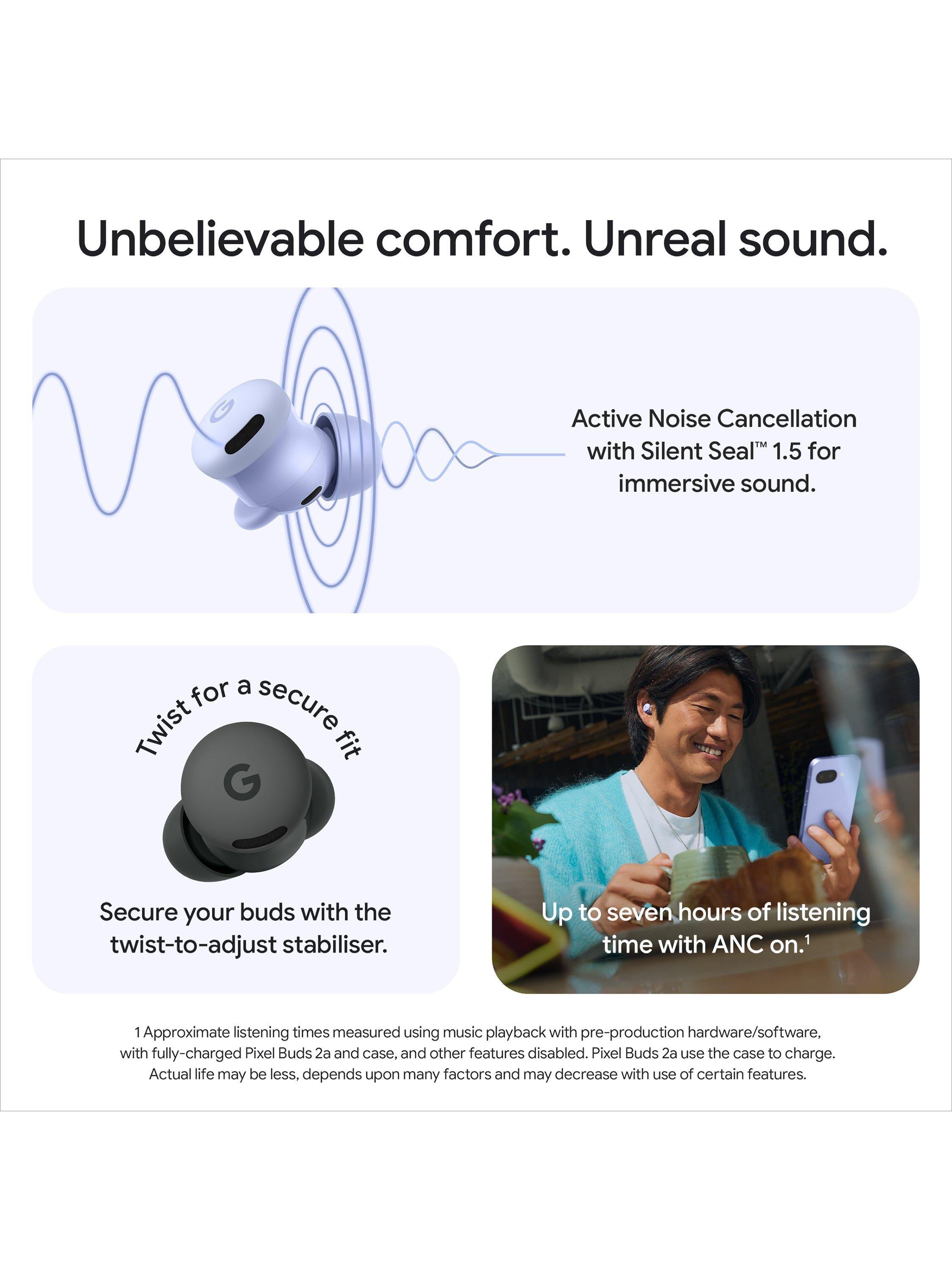 Pixel Buds 2a Active Noise Cancelling True Wireless Bluetooth In-Ear Headphones