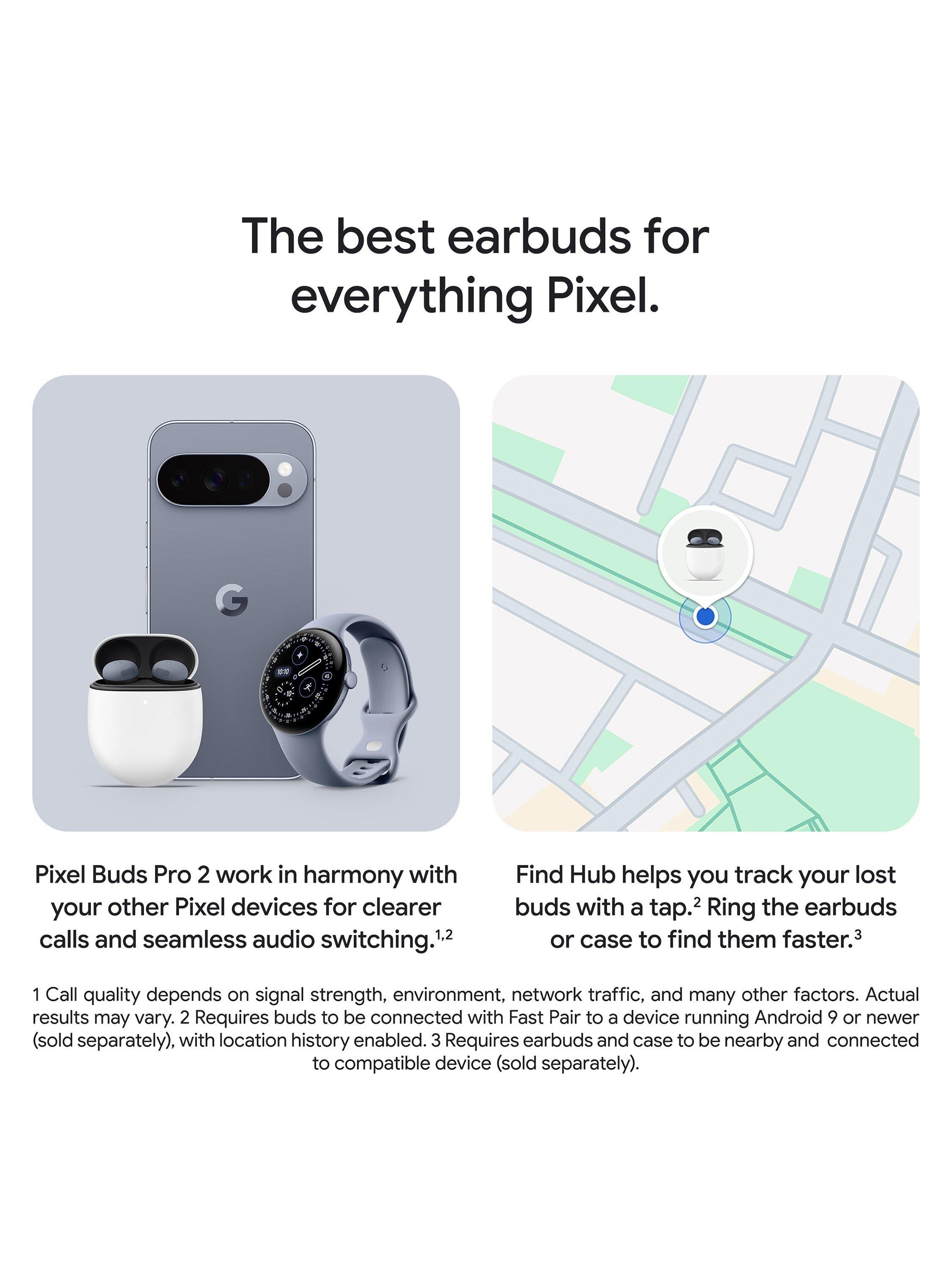 Pixel Buds Pro 2 Active Noise Cancelling True Wireless Bluetooth In-Ear Headphones, Moonstone