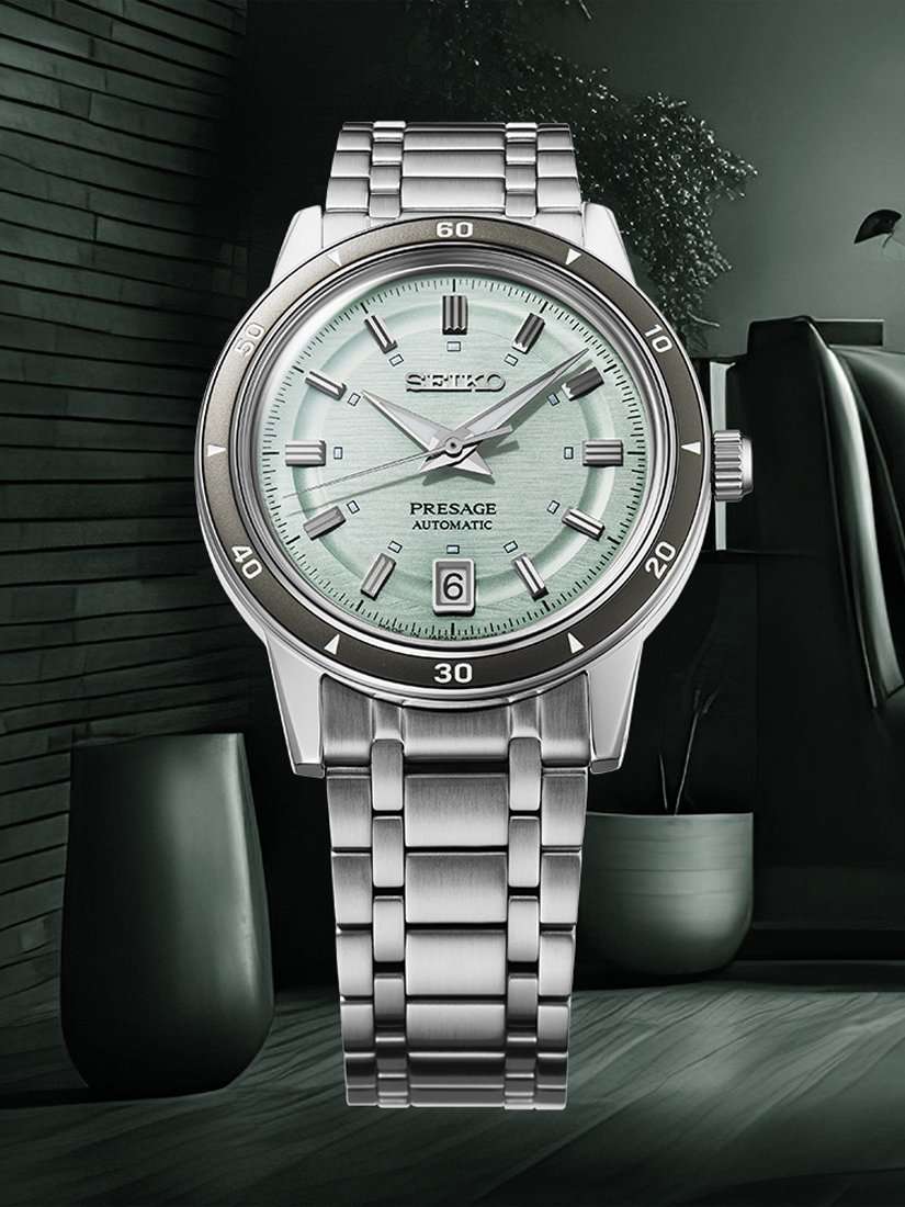 SRPL71J1 Men's Bracelet Strap Watch, Ice Green