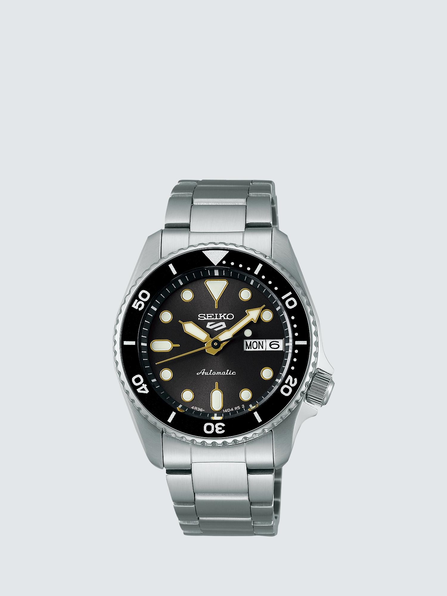SRPL79K1 Men's 5 Sports Bracelet Strap Watch, Grey