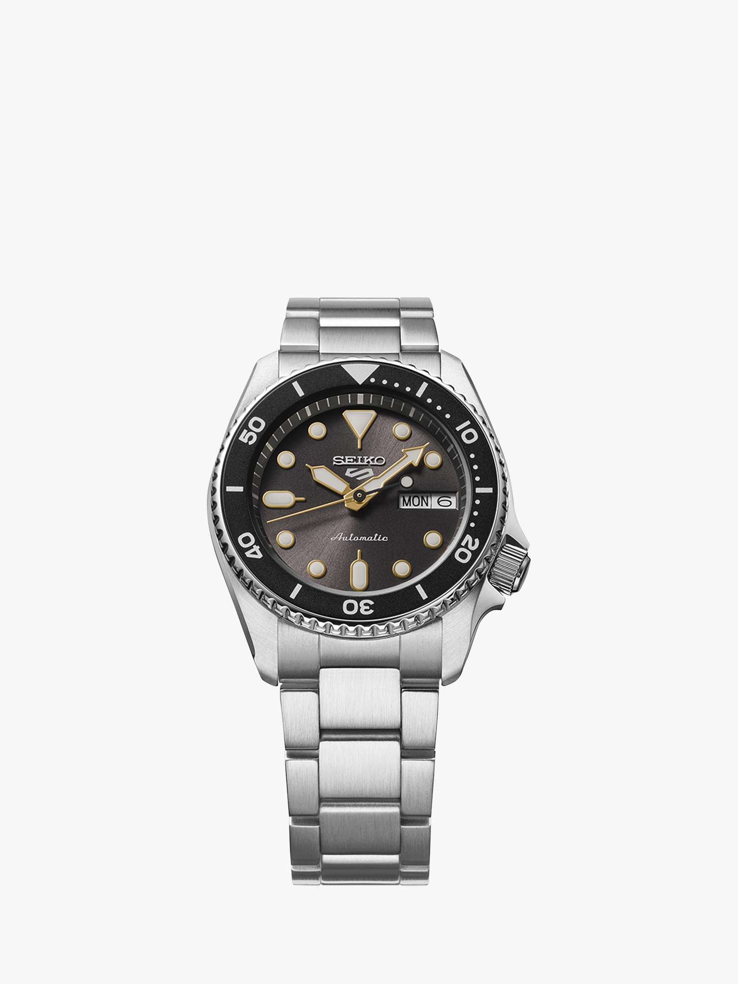 SRPL79K1 Men's 5 Sports Bracelet Strap Watch, Grey