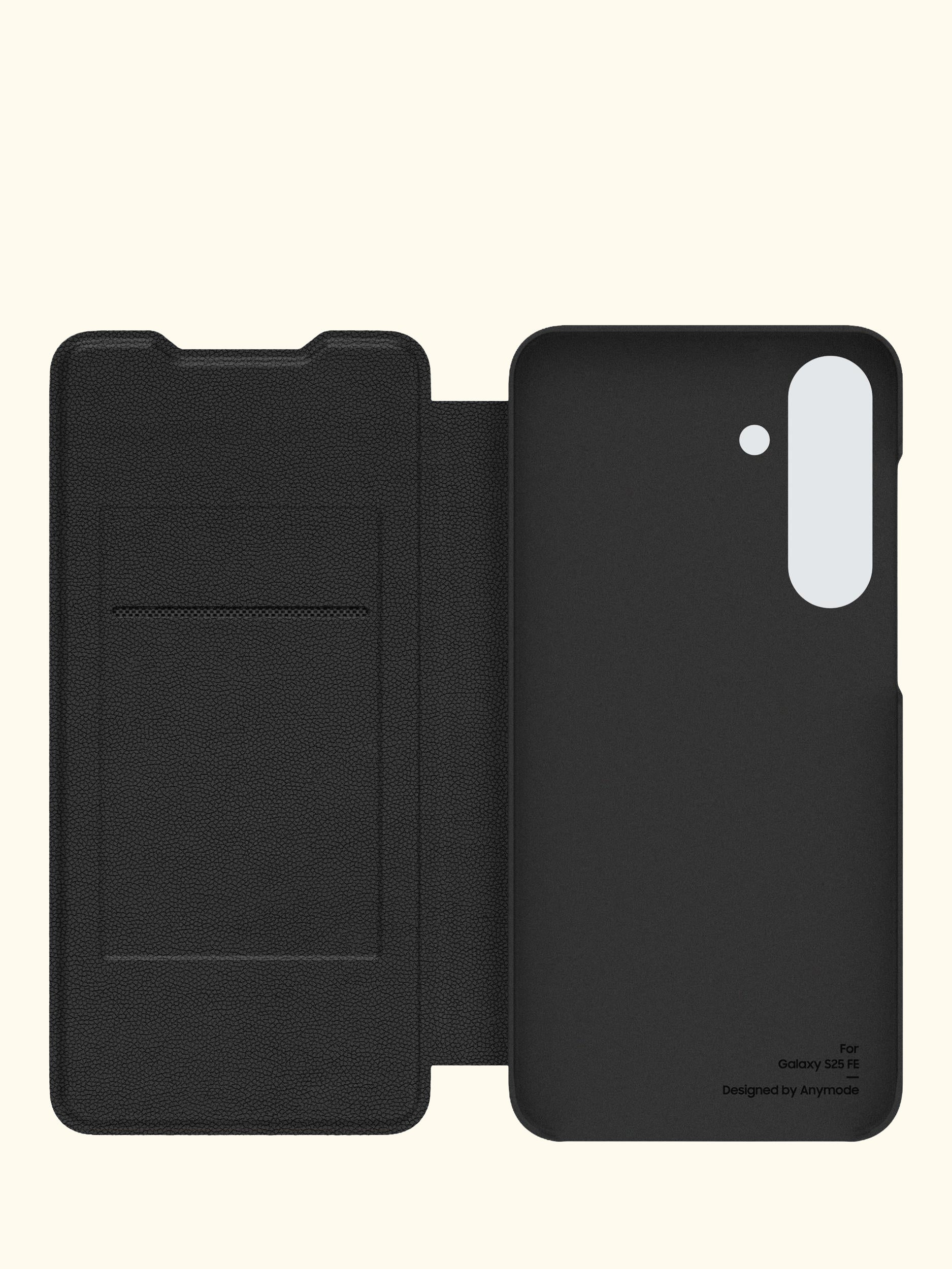 Galaxy S25 FE Wallet Flip Case, Black