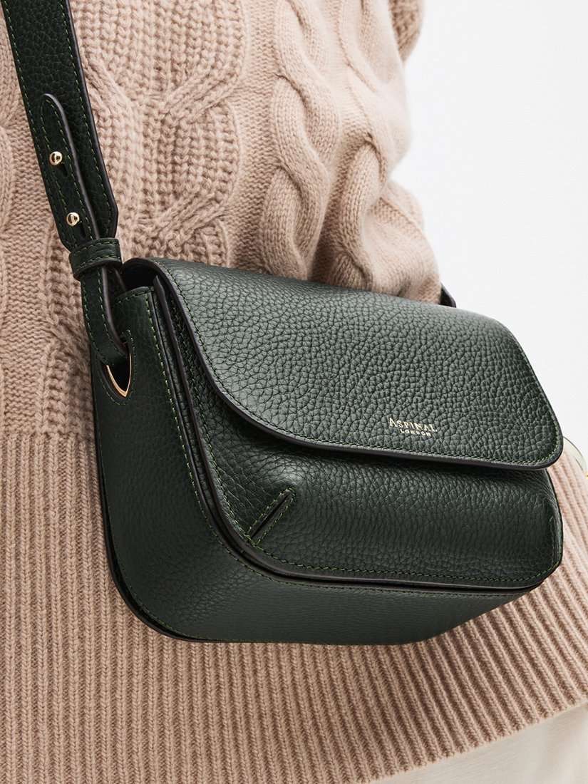 Ella Pebble Leather Crossbody Bag