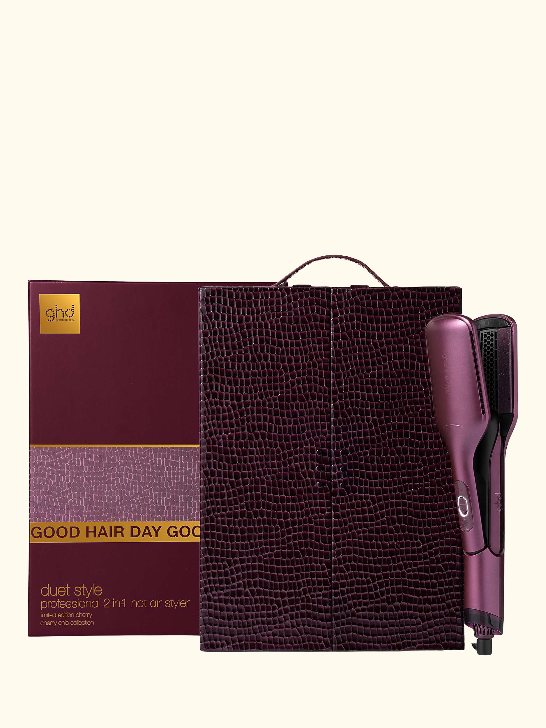 Duet Style Hair Styler Gift Set, Cherry