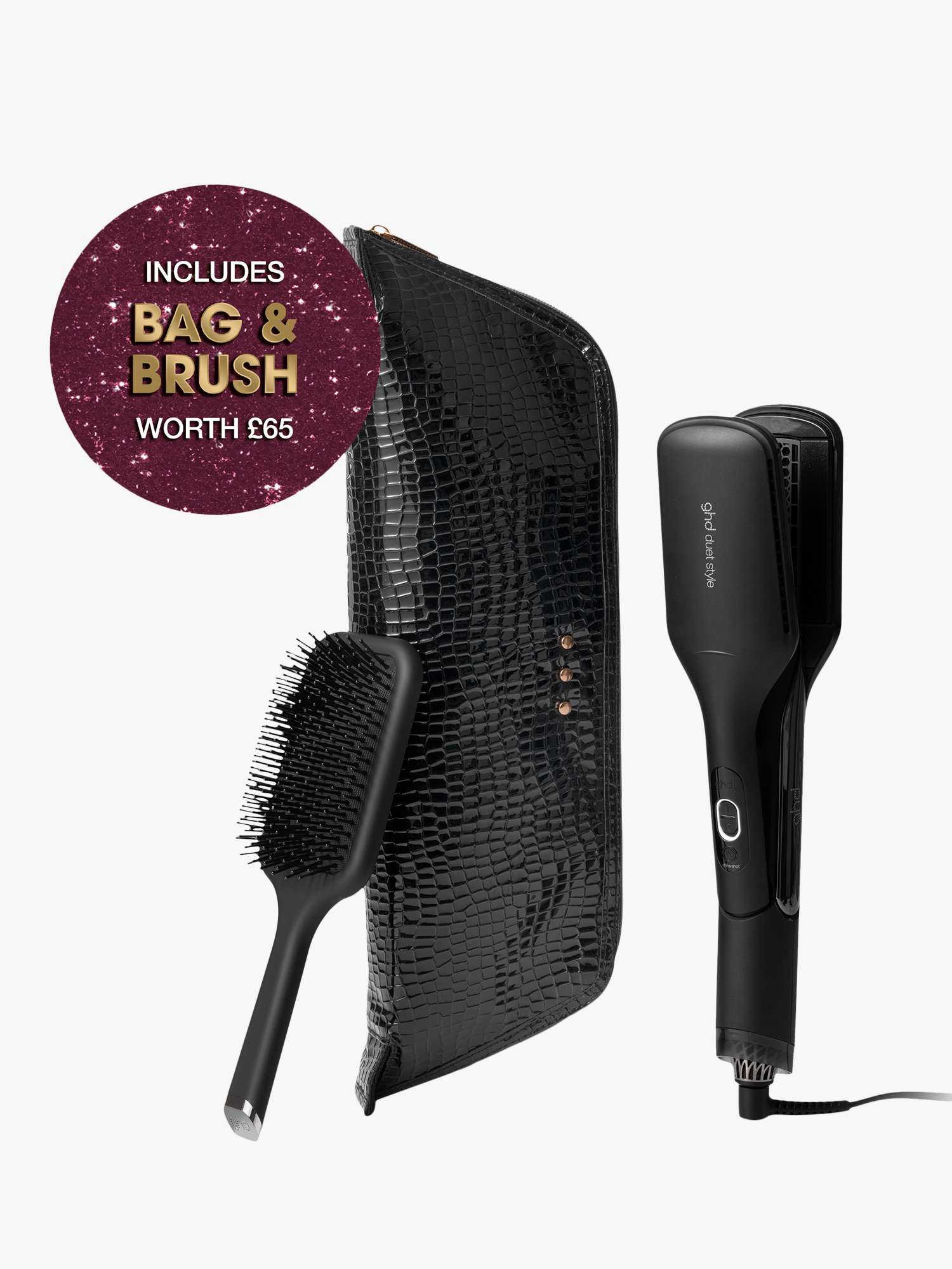 Duet Style Hair Styler Gift Set, Black