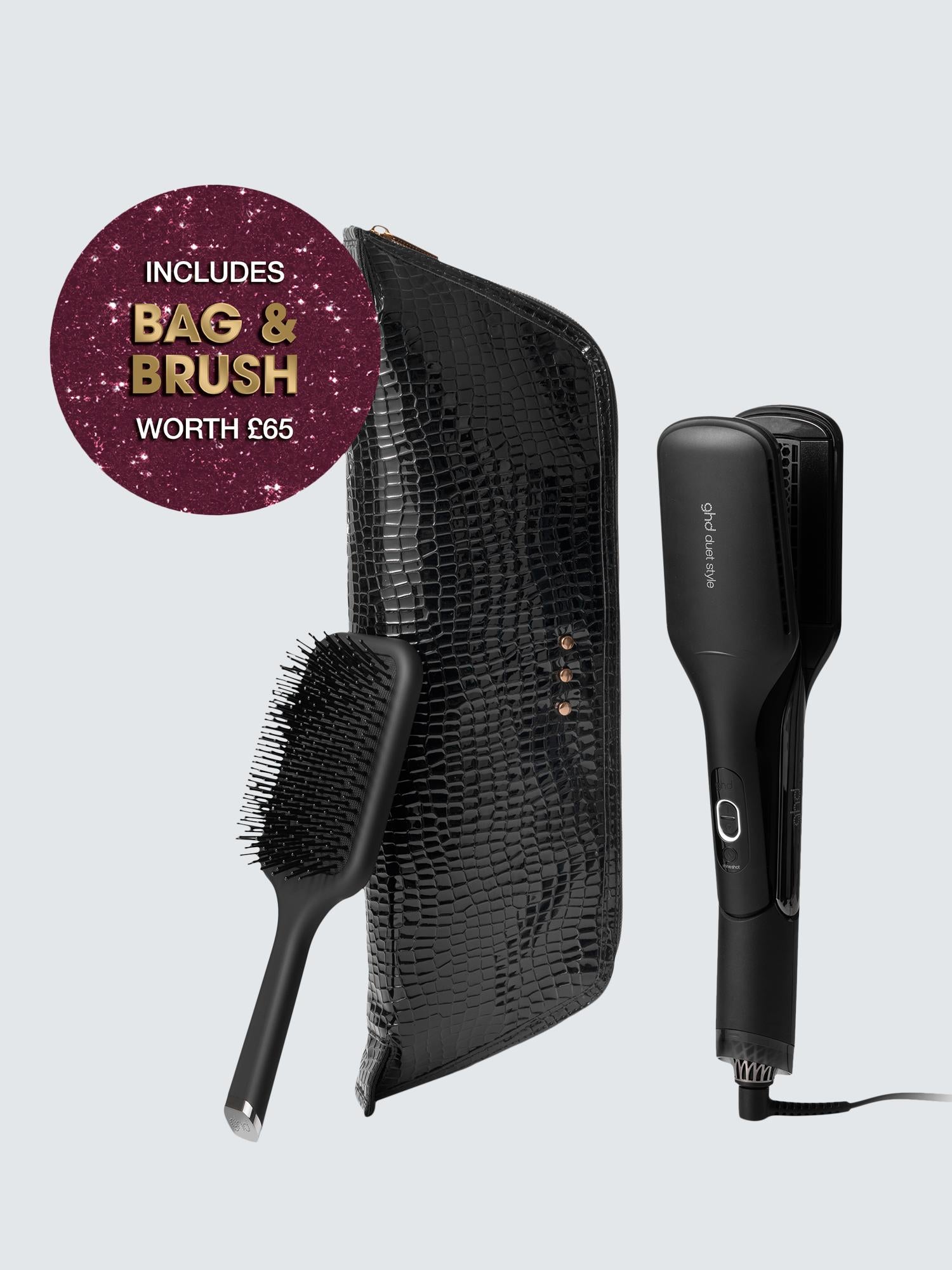 Duet Style Hair Styler Gift Set, Black