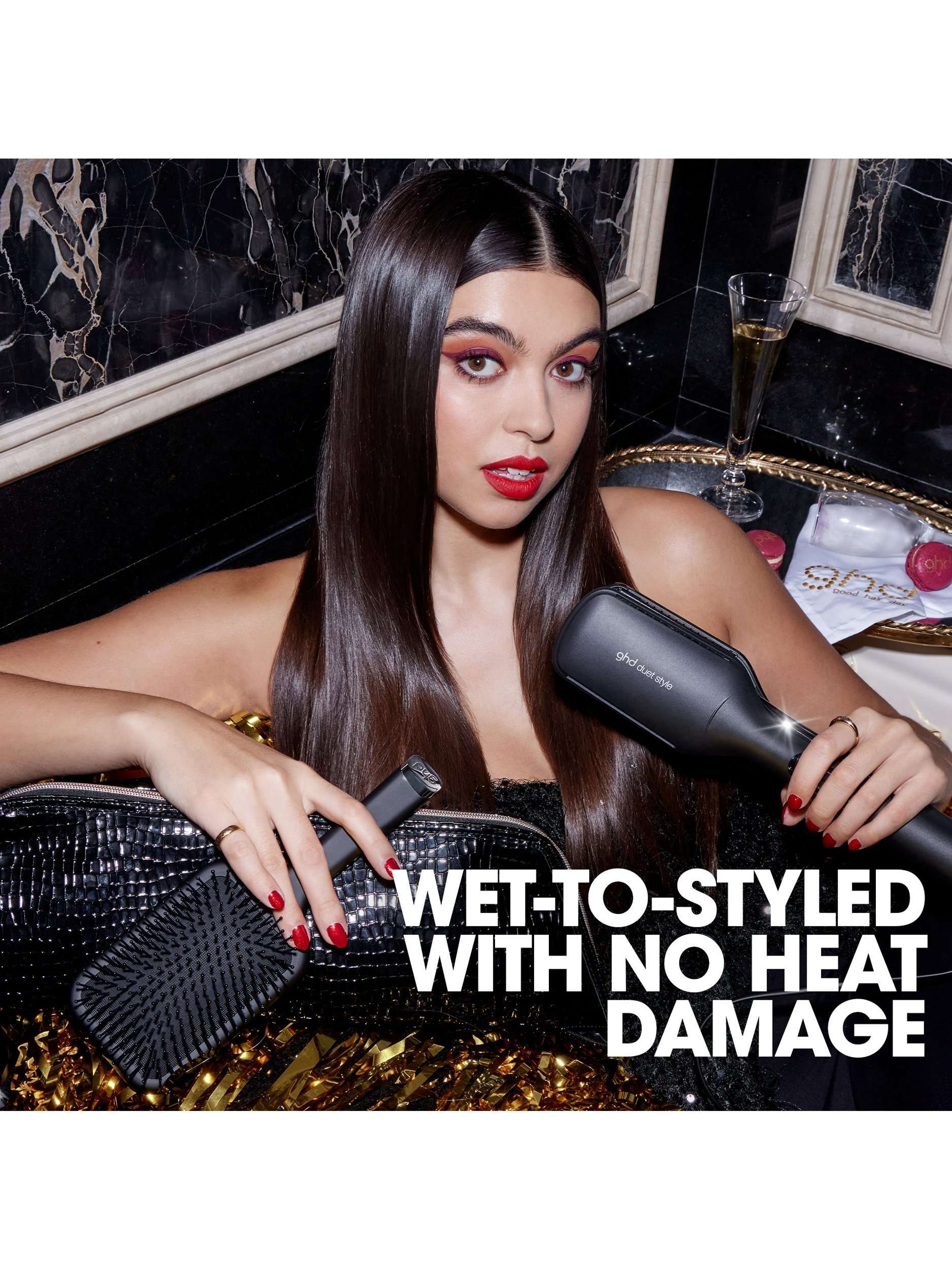 Duet Style Hair Styler Gift Set, Black