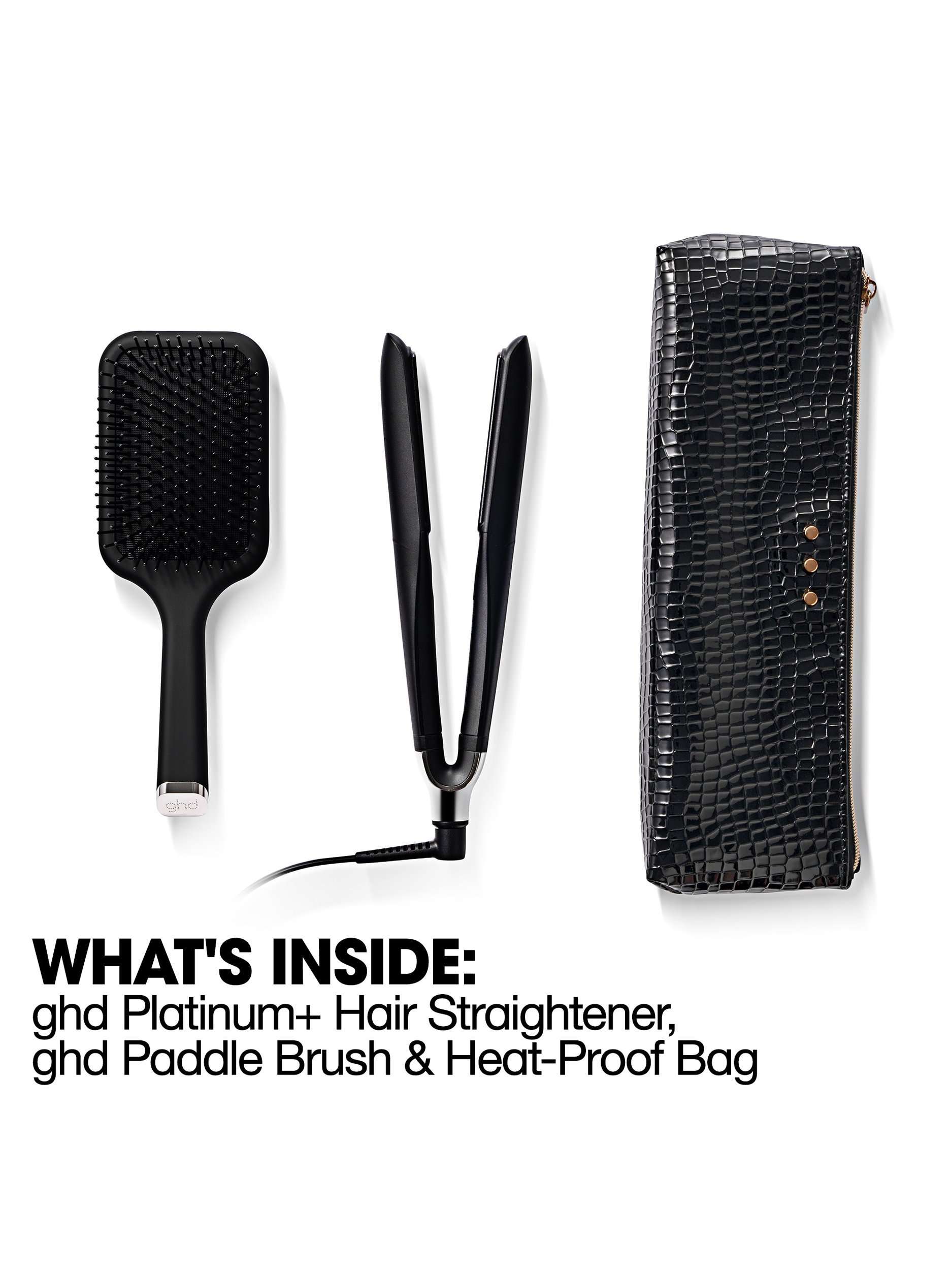 Platinum+ Hair Styler Gift Set, Black