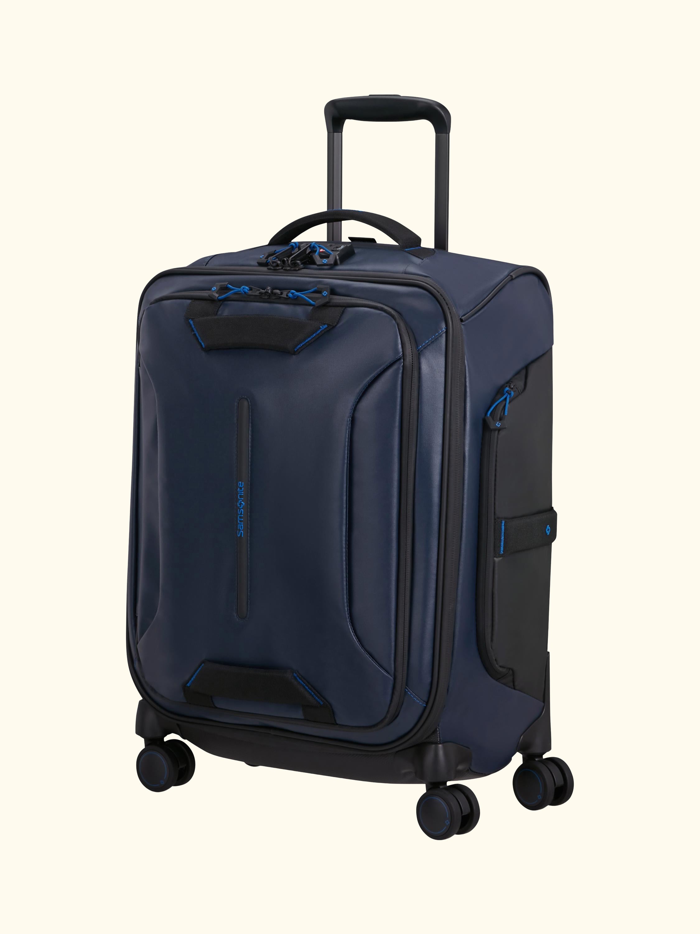 EcoDiver 4-Wheel Spinner Duffle, 50L, Blue Nights