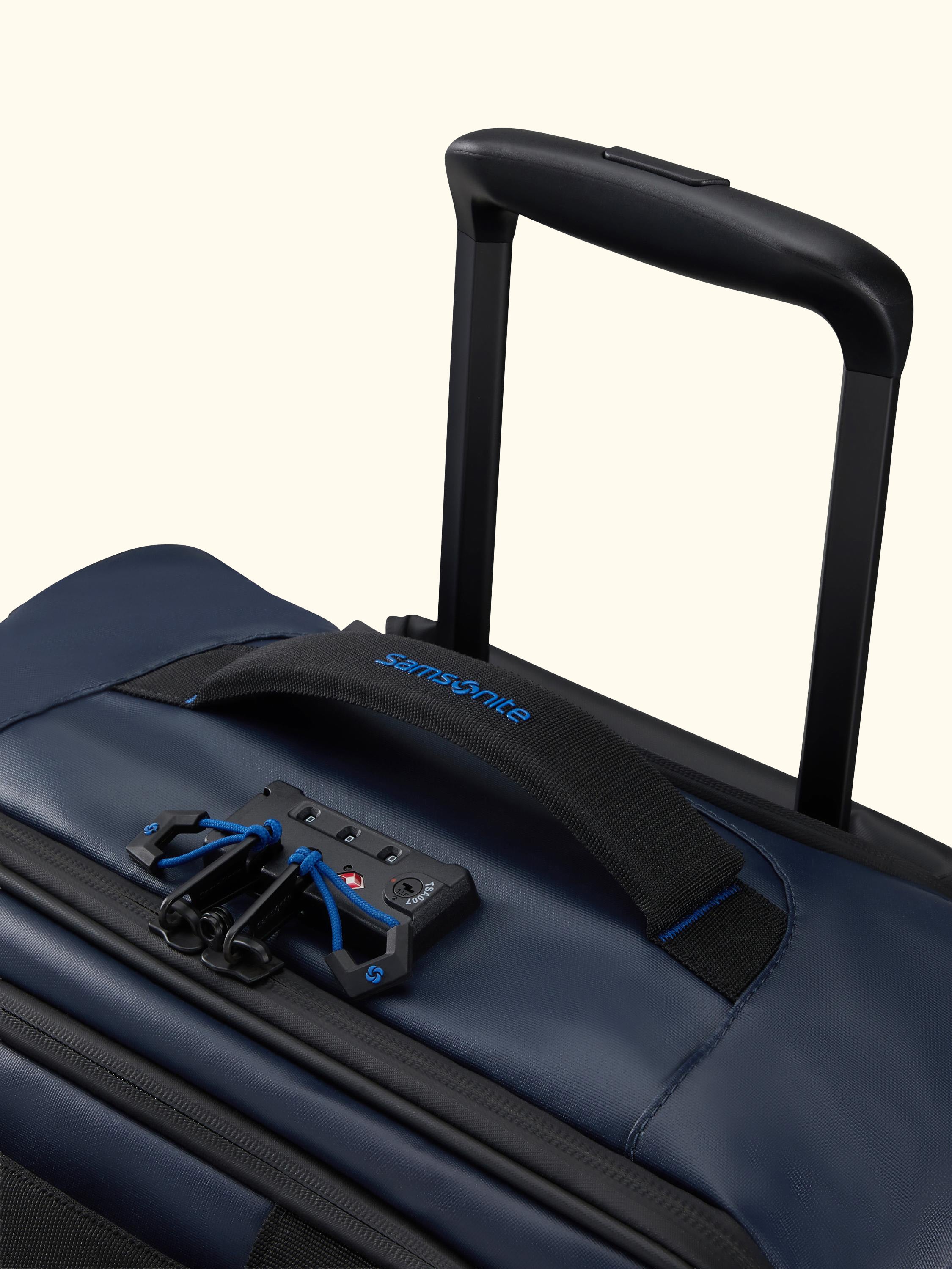 EcoDiver 4-Wheel Spinner Duffle, 50L, Blue Nights