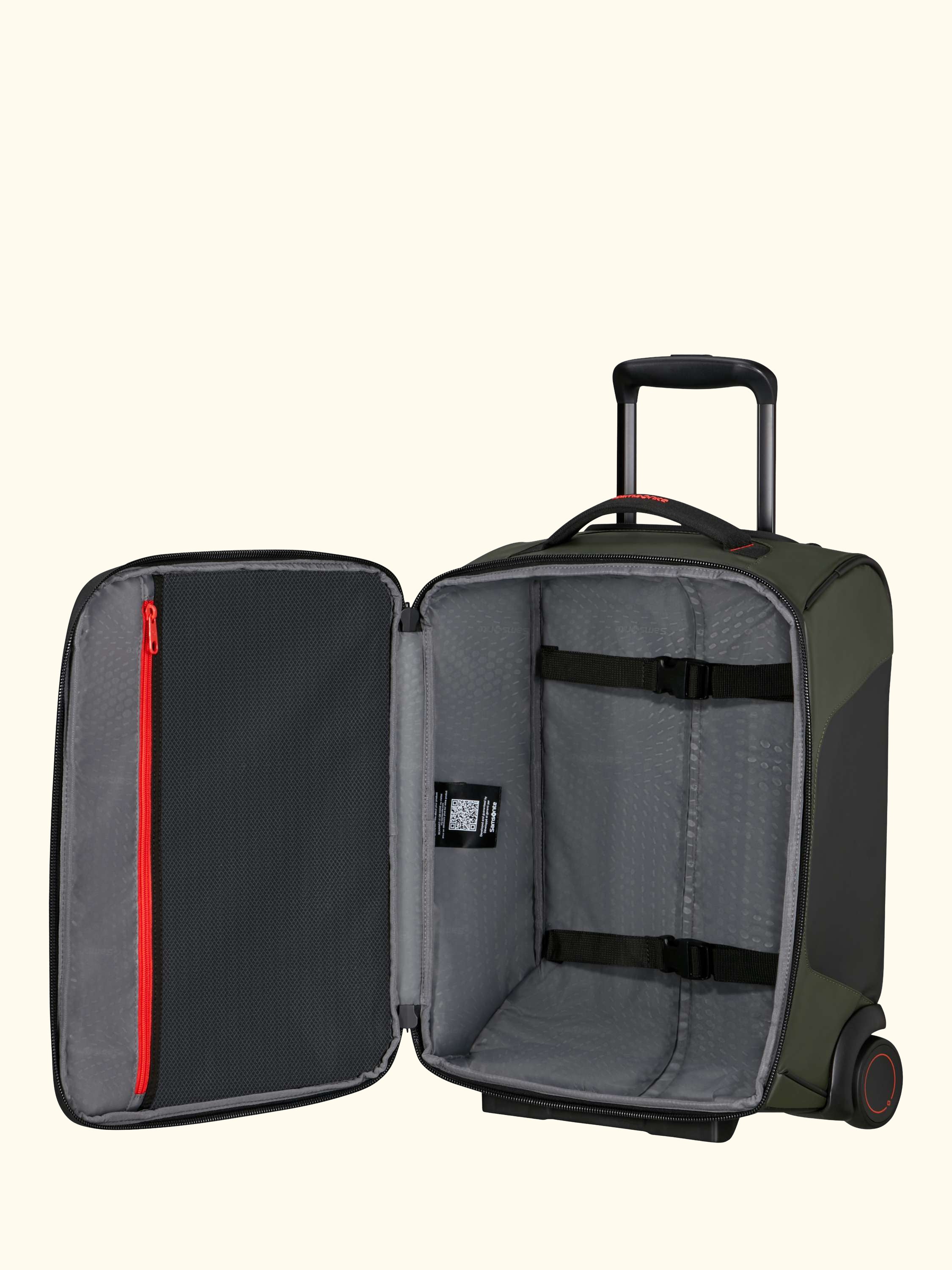 Ecodiver Soft Shell 2-Wheel Cabin Case, 30L