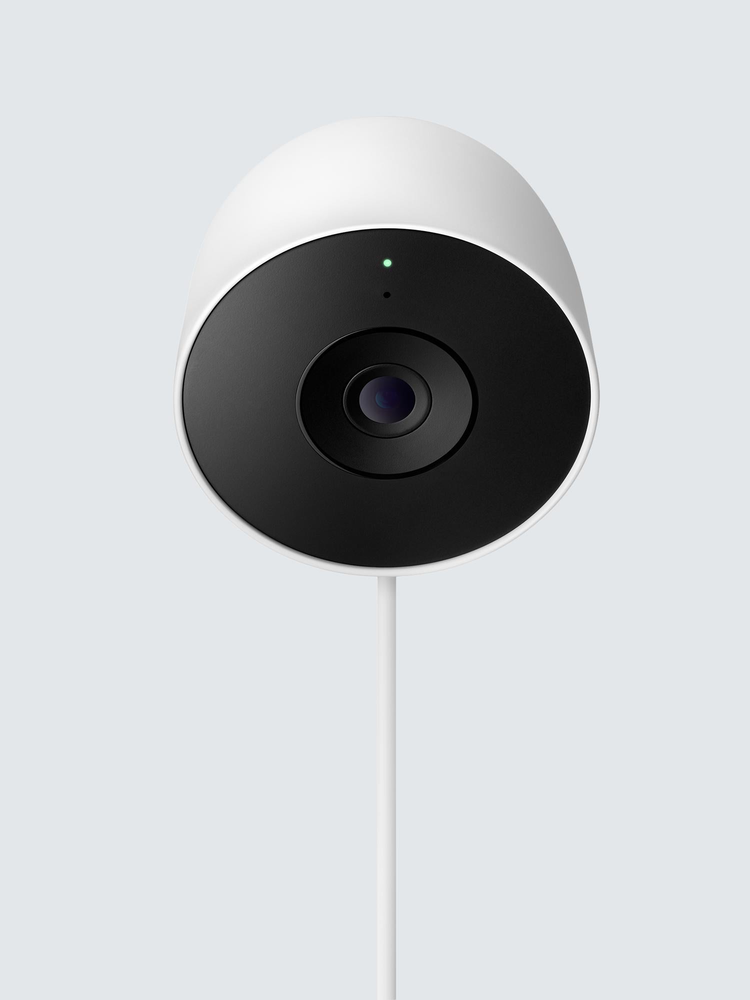 Nest Cam Outdoor Security Camera, Wired, Snow