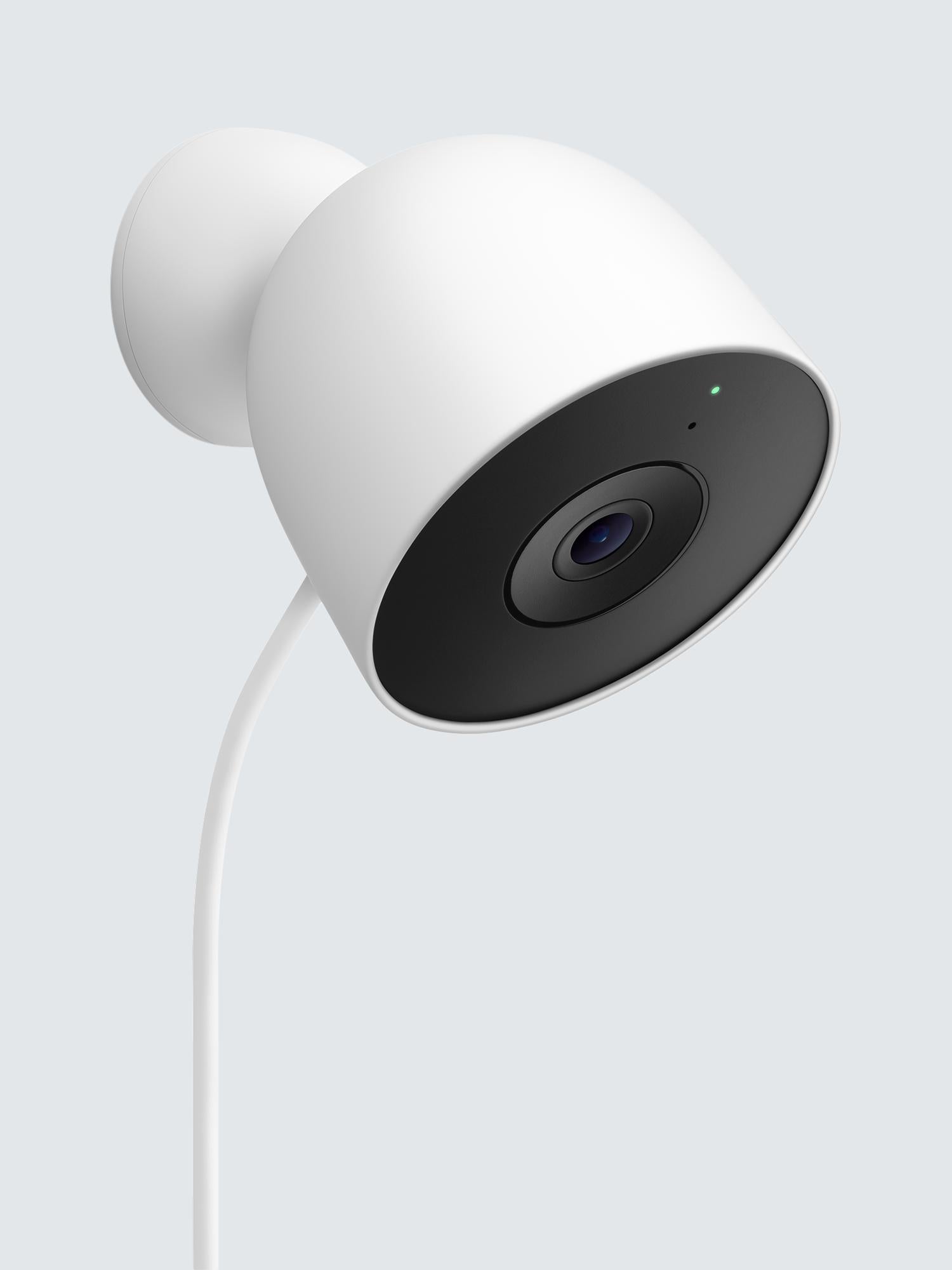 Nest Cam Outdoor Security Camera, Wired, Snow