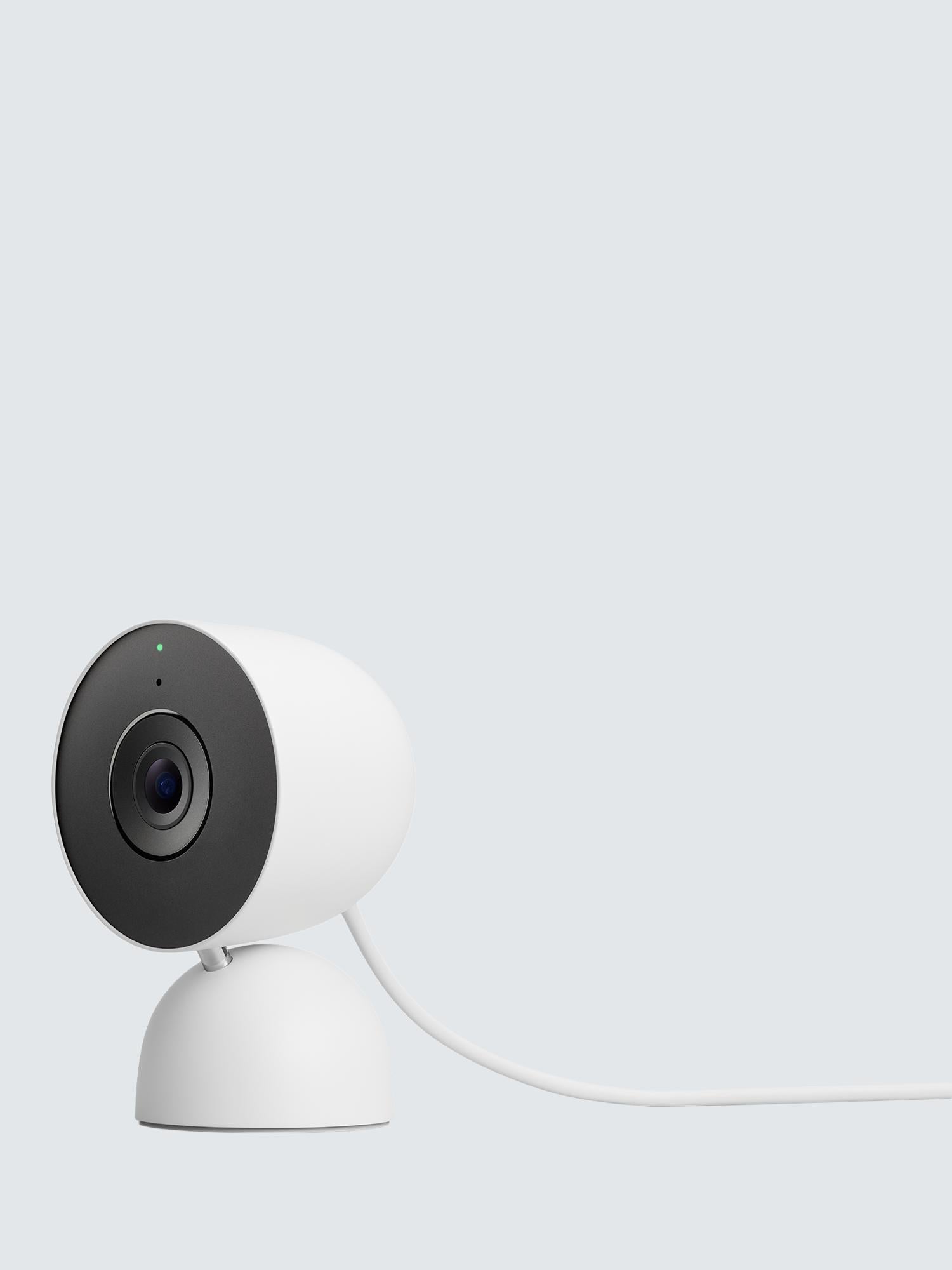 Nest Cam Indoor Security Camera, Wired, Snow