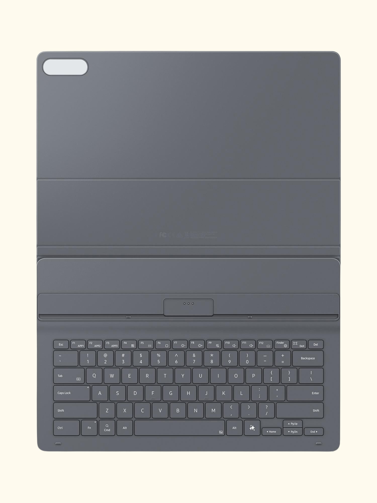 Book Cover Keyboard Slim for Galaxy Tab S11 Ultra, Black