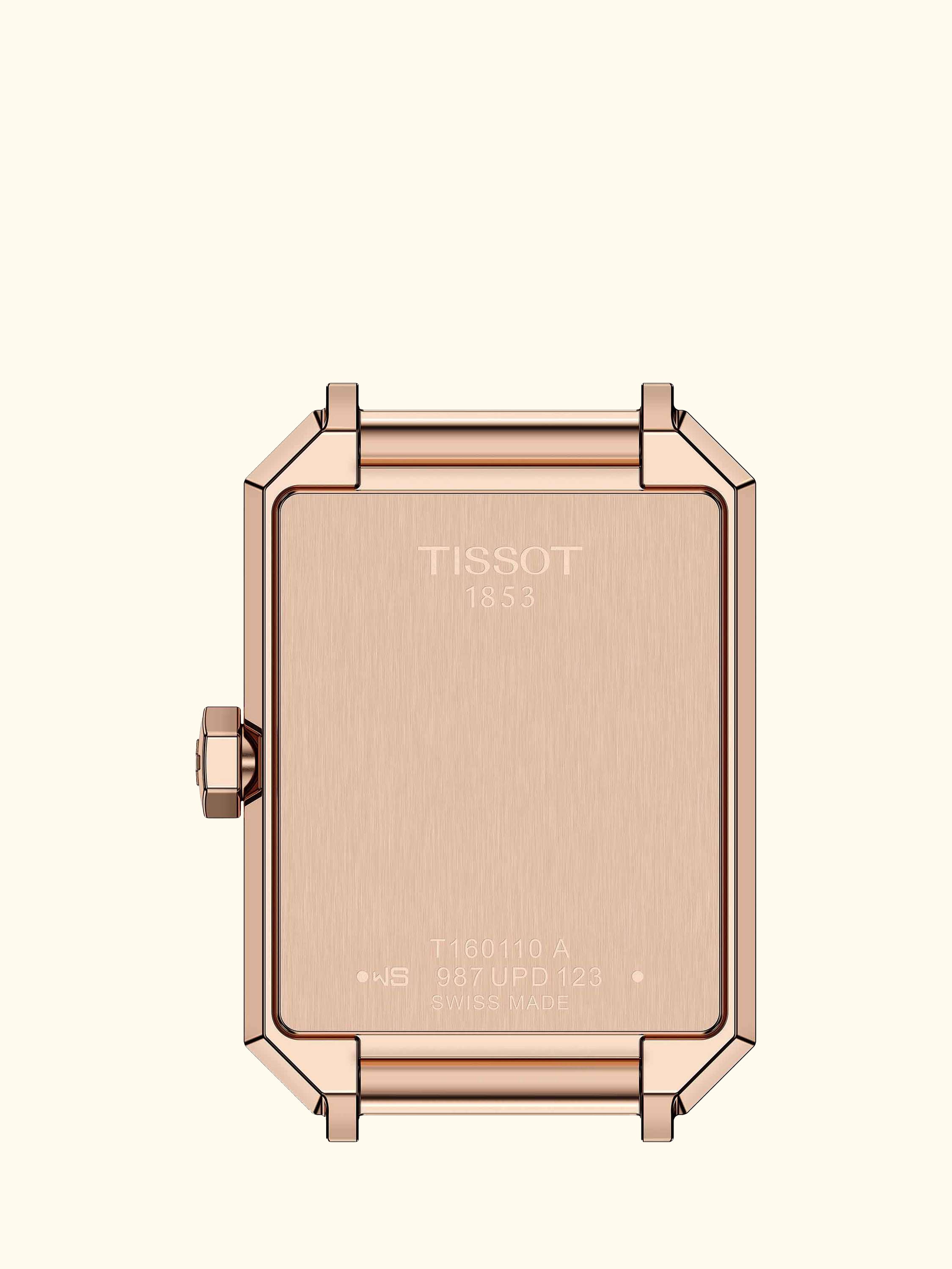 T1601103611300 Women's SRV Leather Strap Watch, Rose Gold