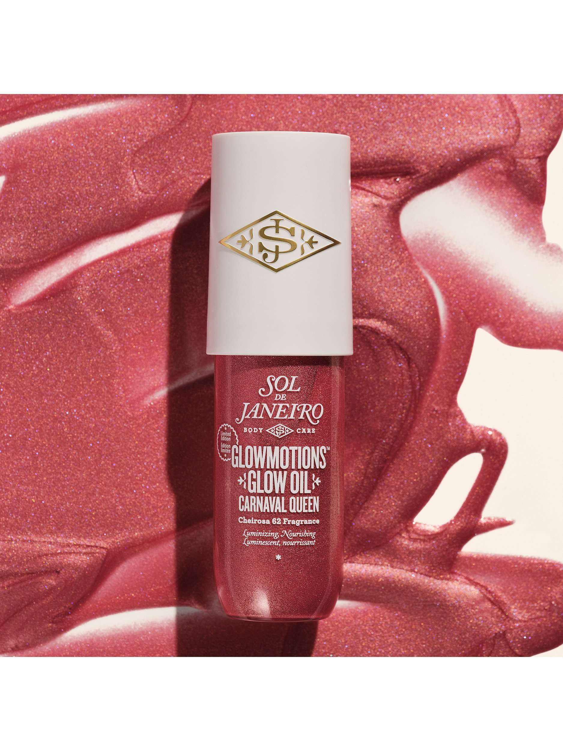 Limited Edition GlowMotions Glow Oil, Carnaval Queen