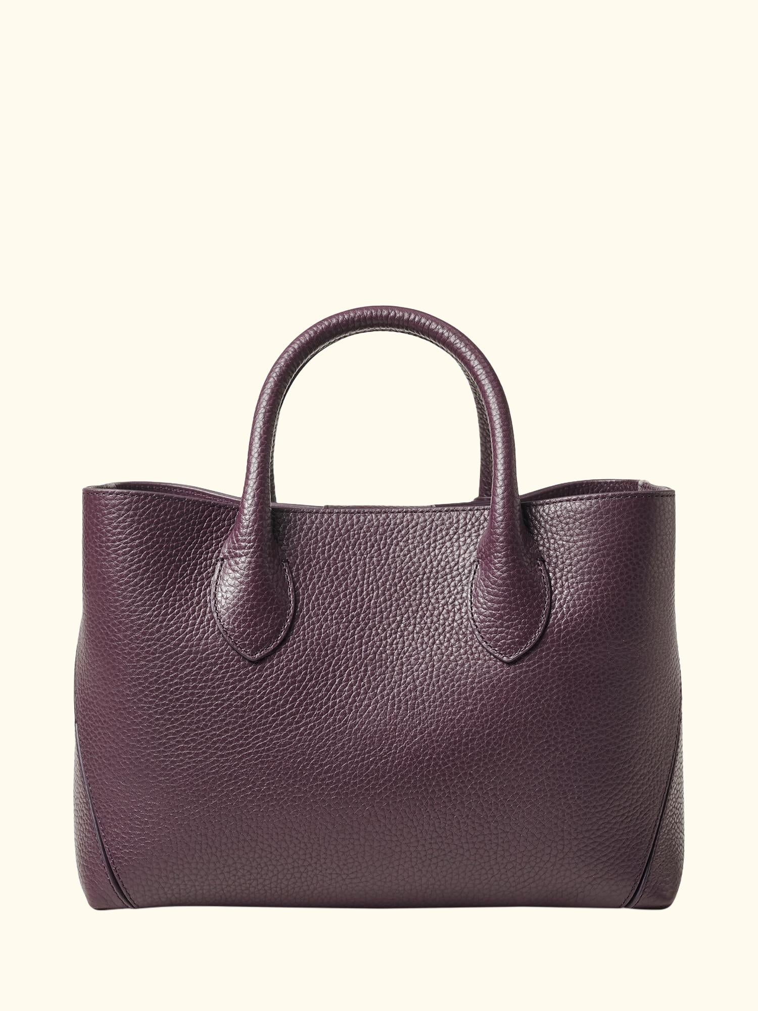Midi London Leather Tote Bag
