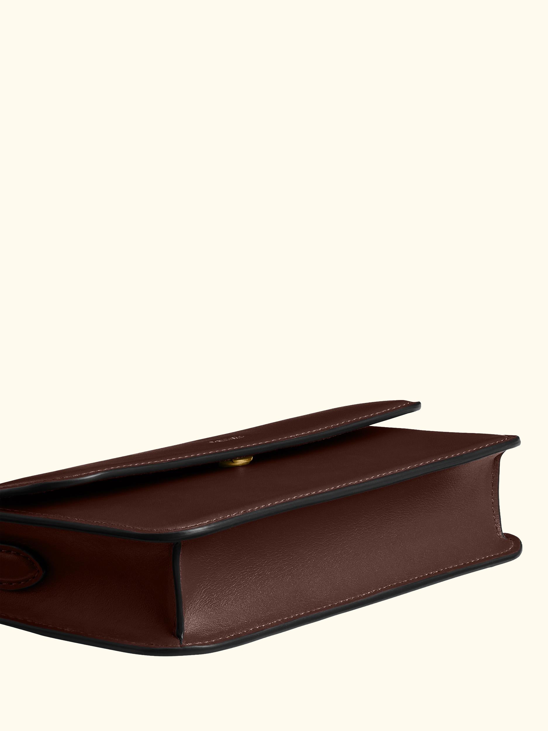 Elora Leather Crossbody Clutch Bag