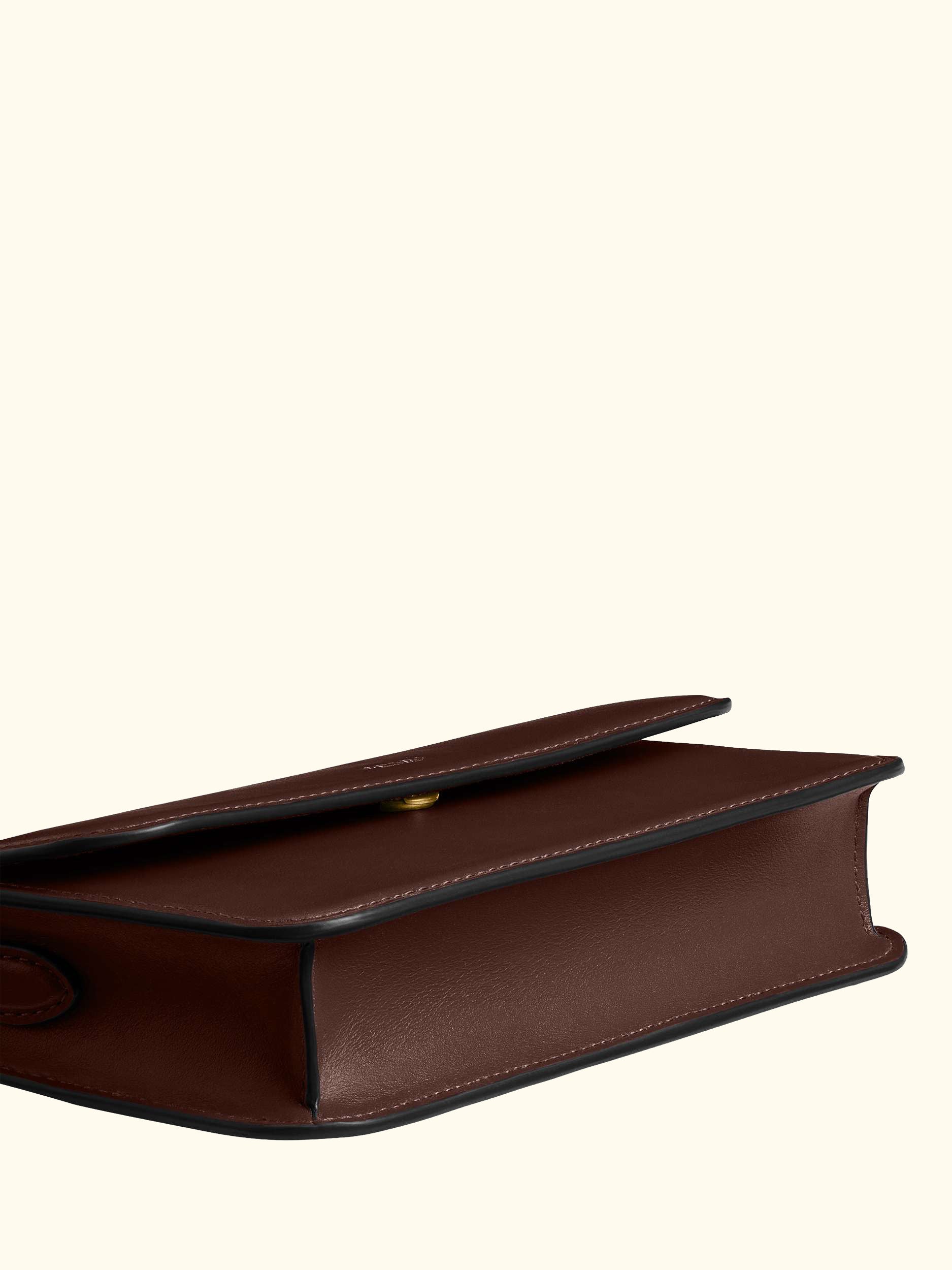 Elora Leather Crossbody Clutch Bag