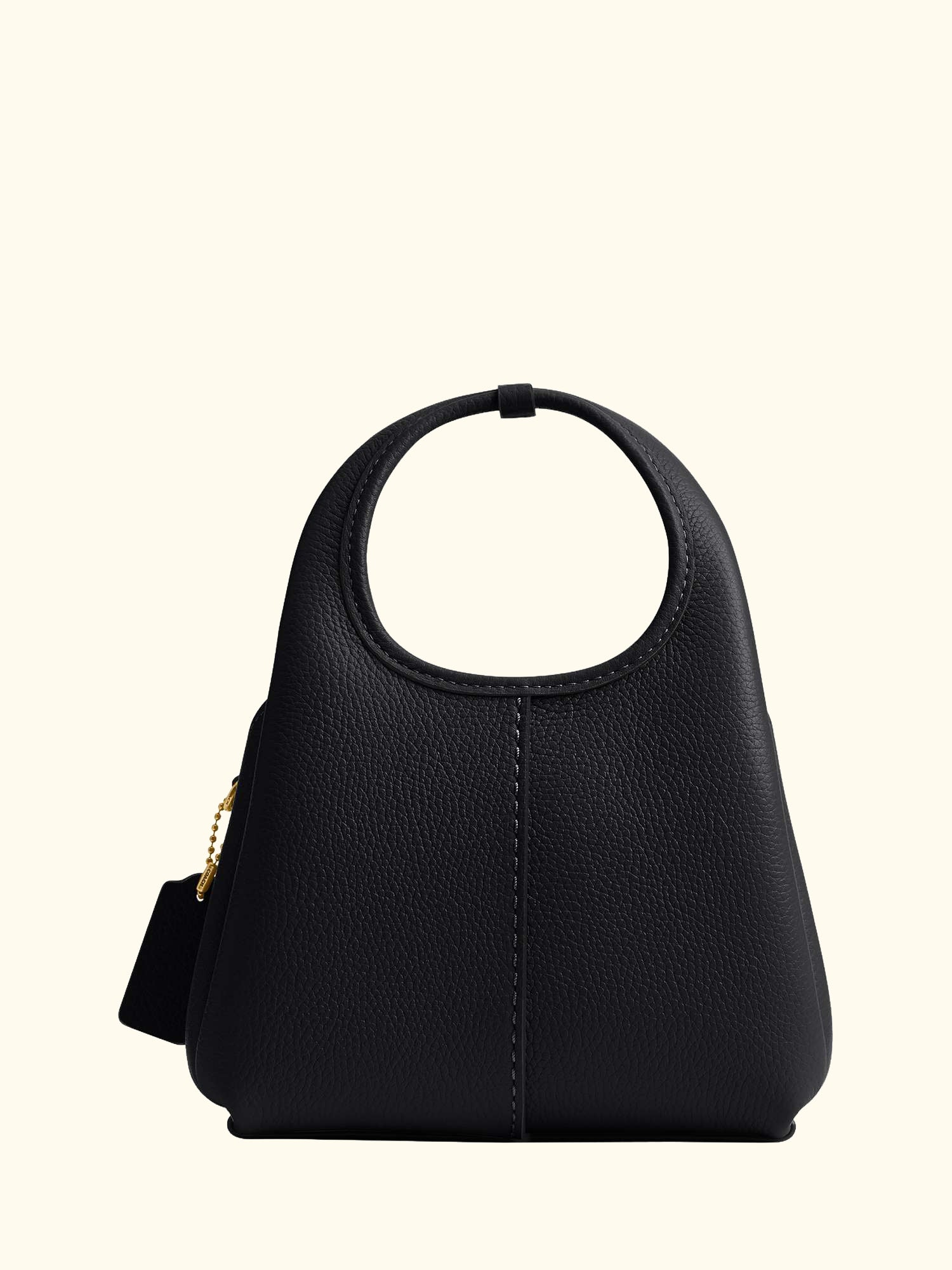 Lana 19 Leather Shoulder Bag, Black