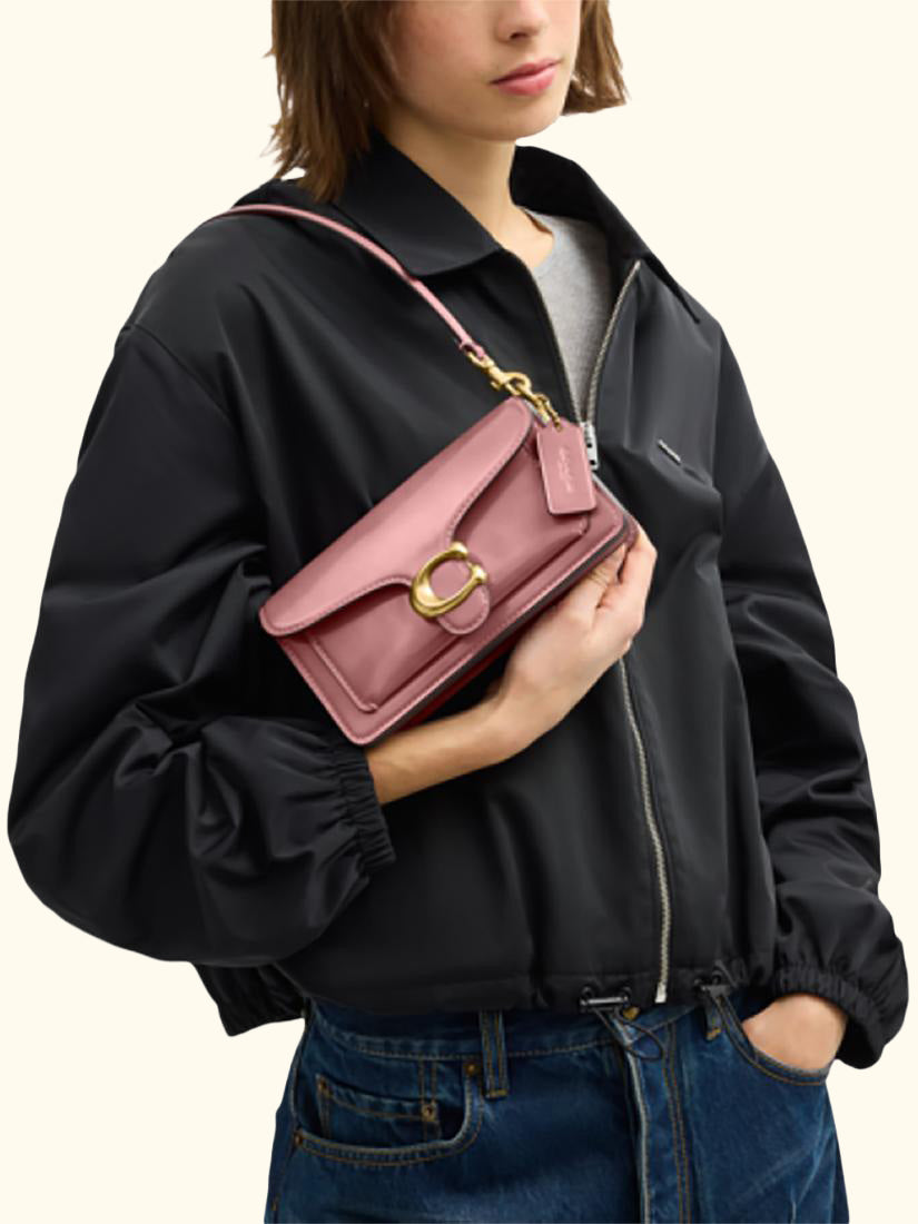 Tabby 20 Leather Shoulder Bag, B4/Peony