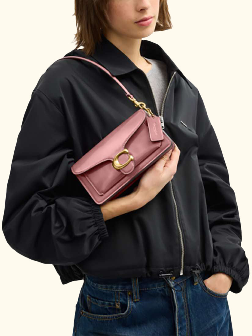 Tabby 20 Leather Shoulder Bag, B4/Peony