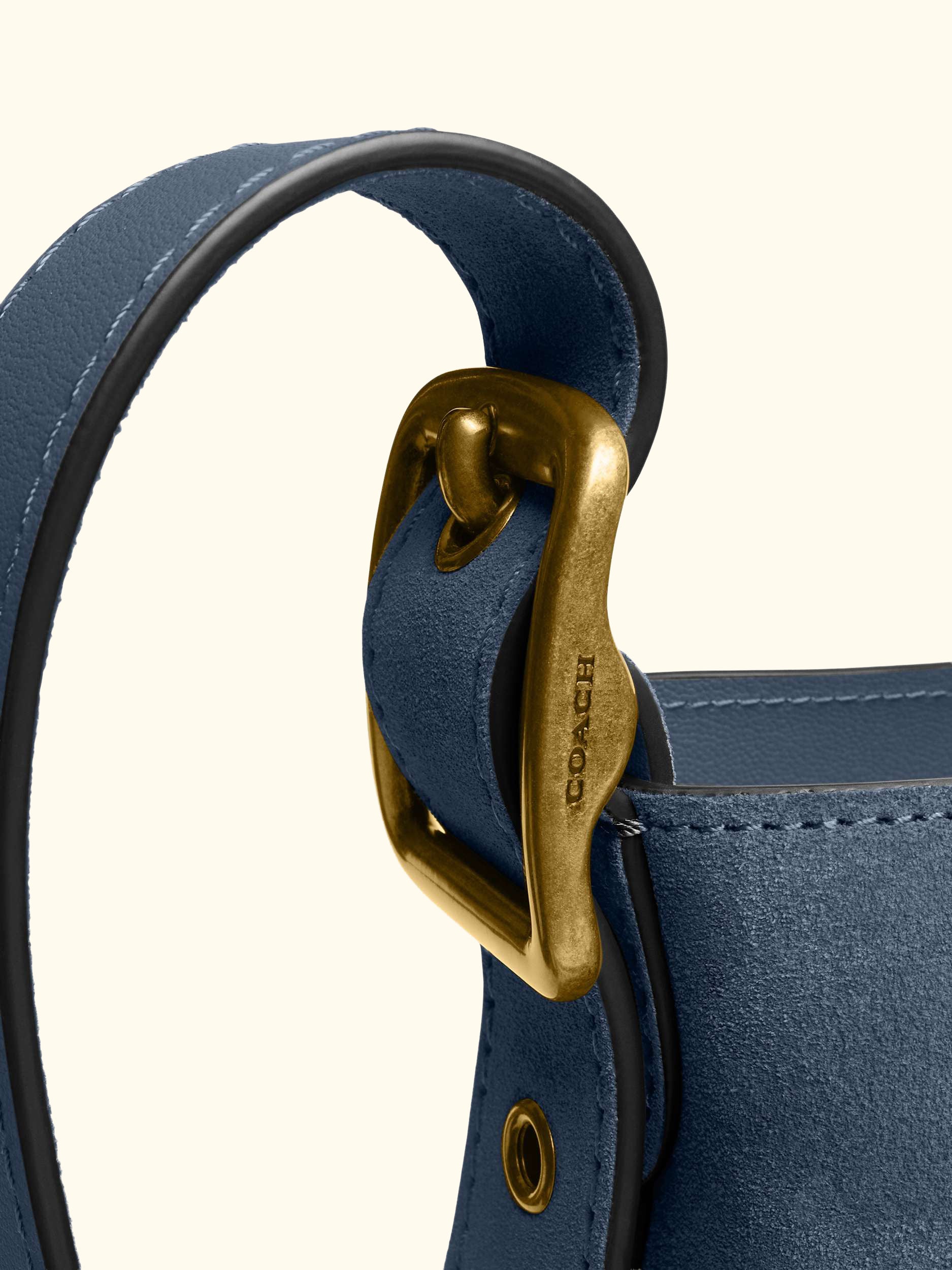 Bleecker Suede Bucket Bag