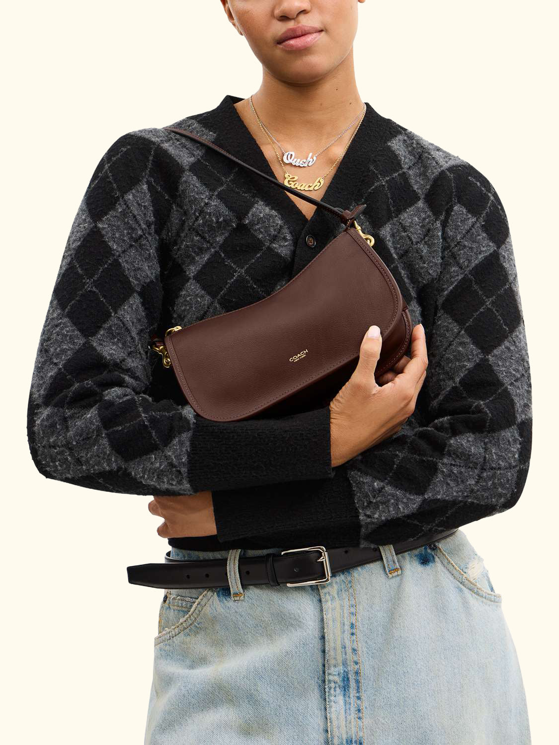 Waverly Leather Shoulder Bag