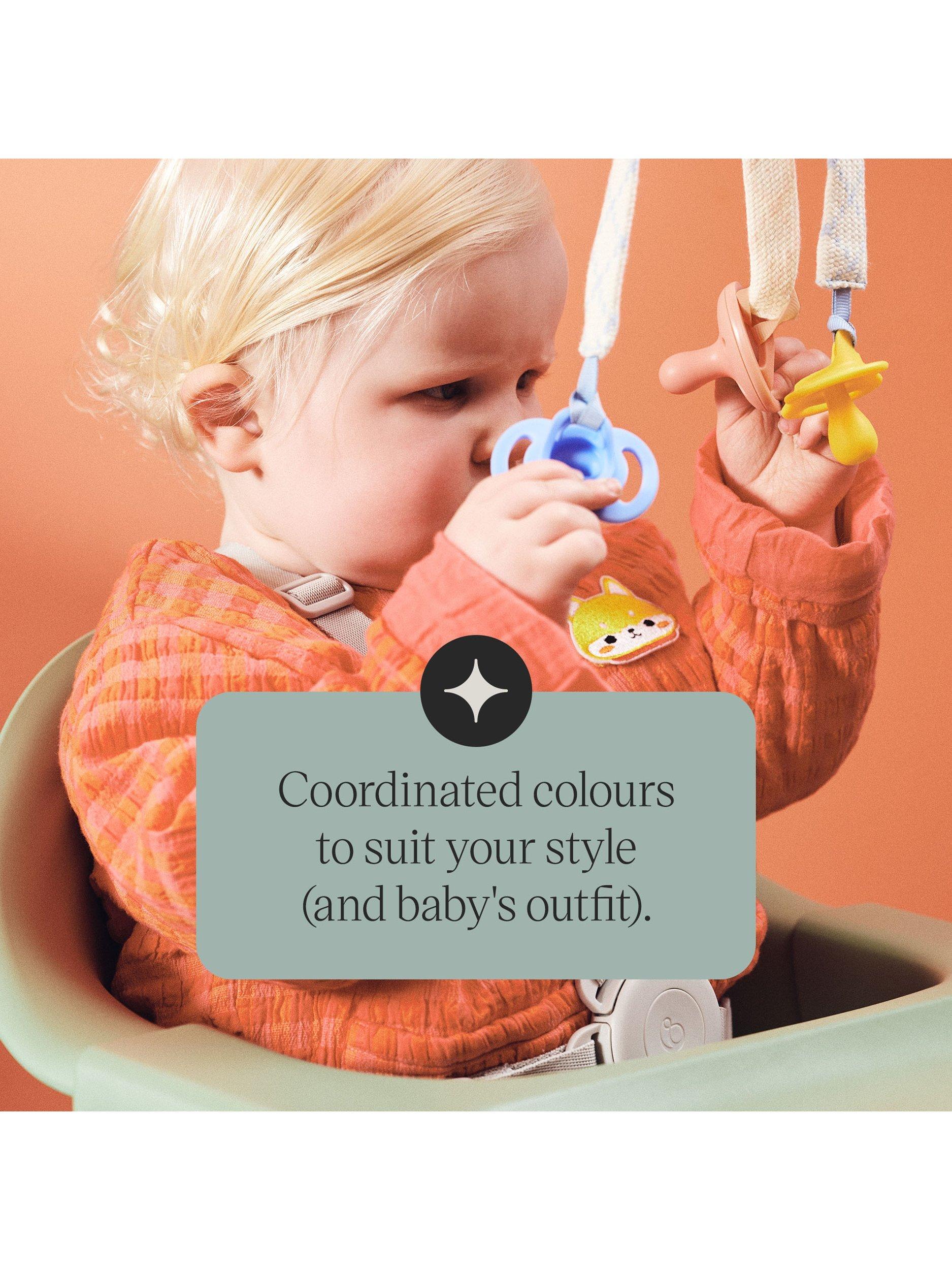 Soother Clip, Blue