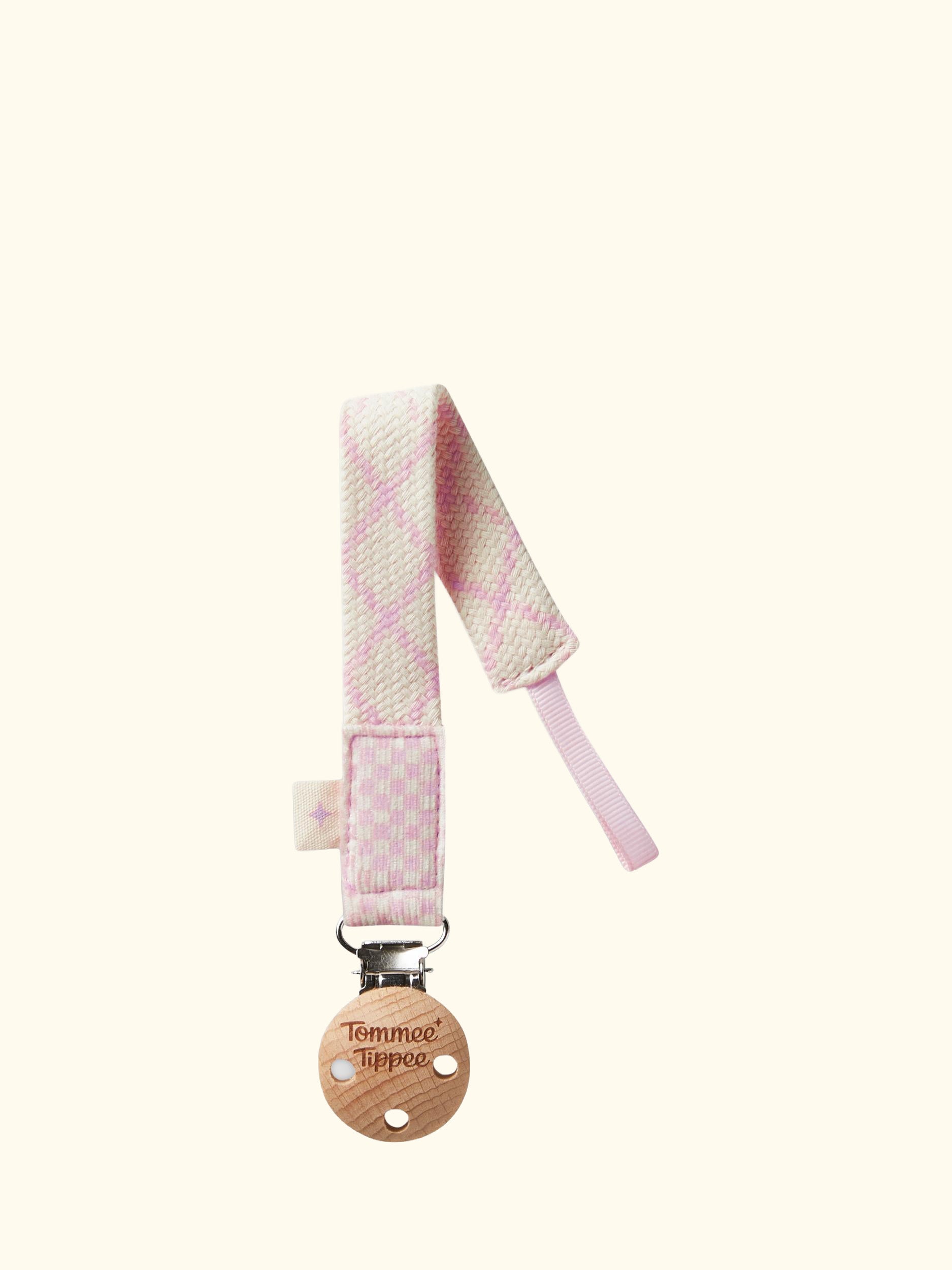 Soother Clip, Pink