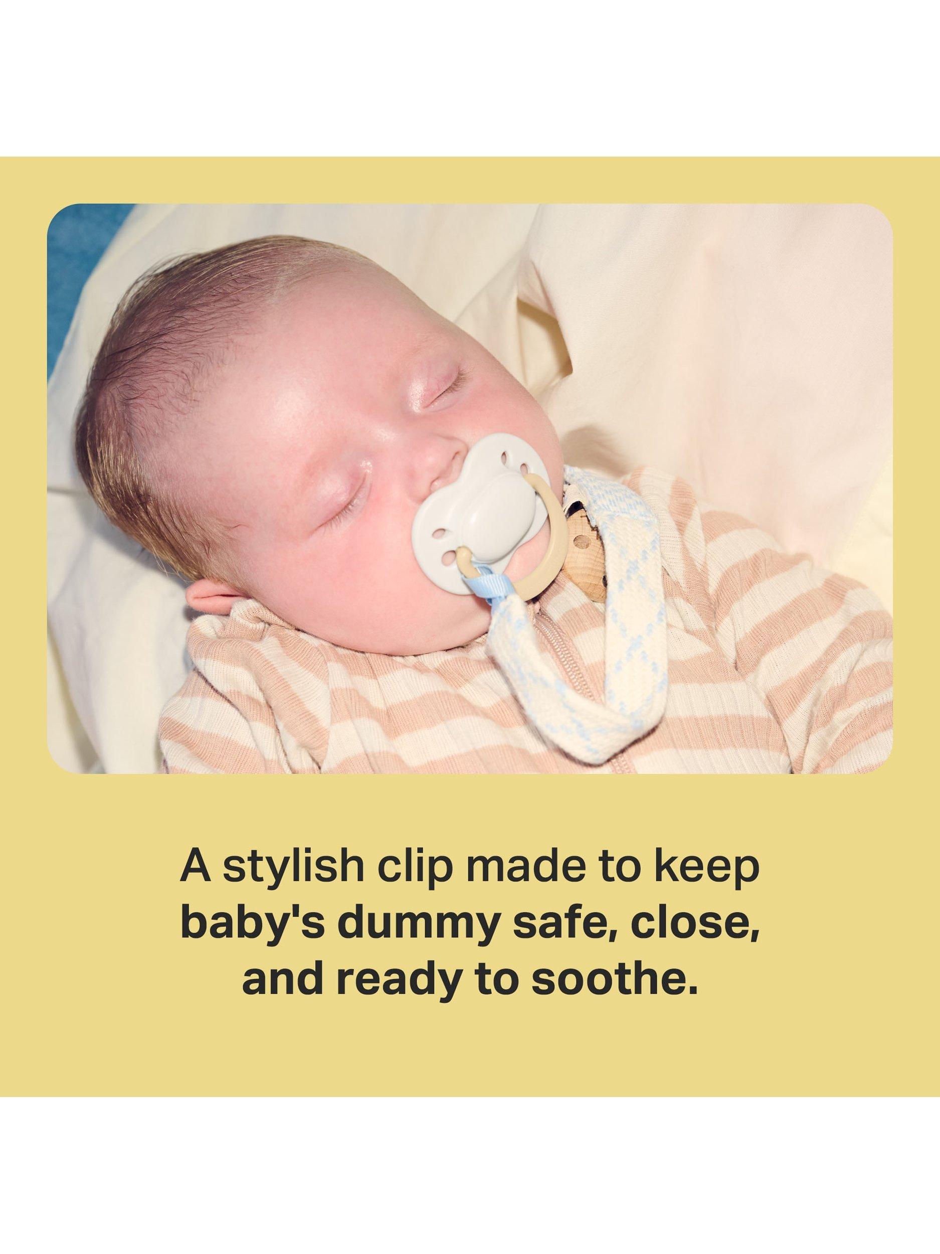 Soother Clip, Pink