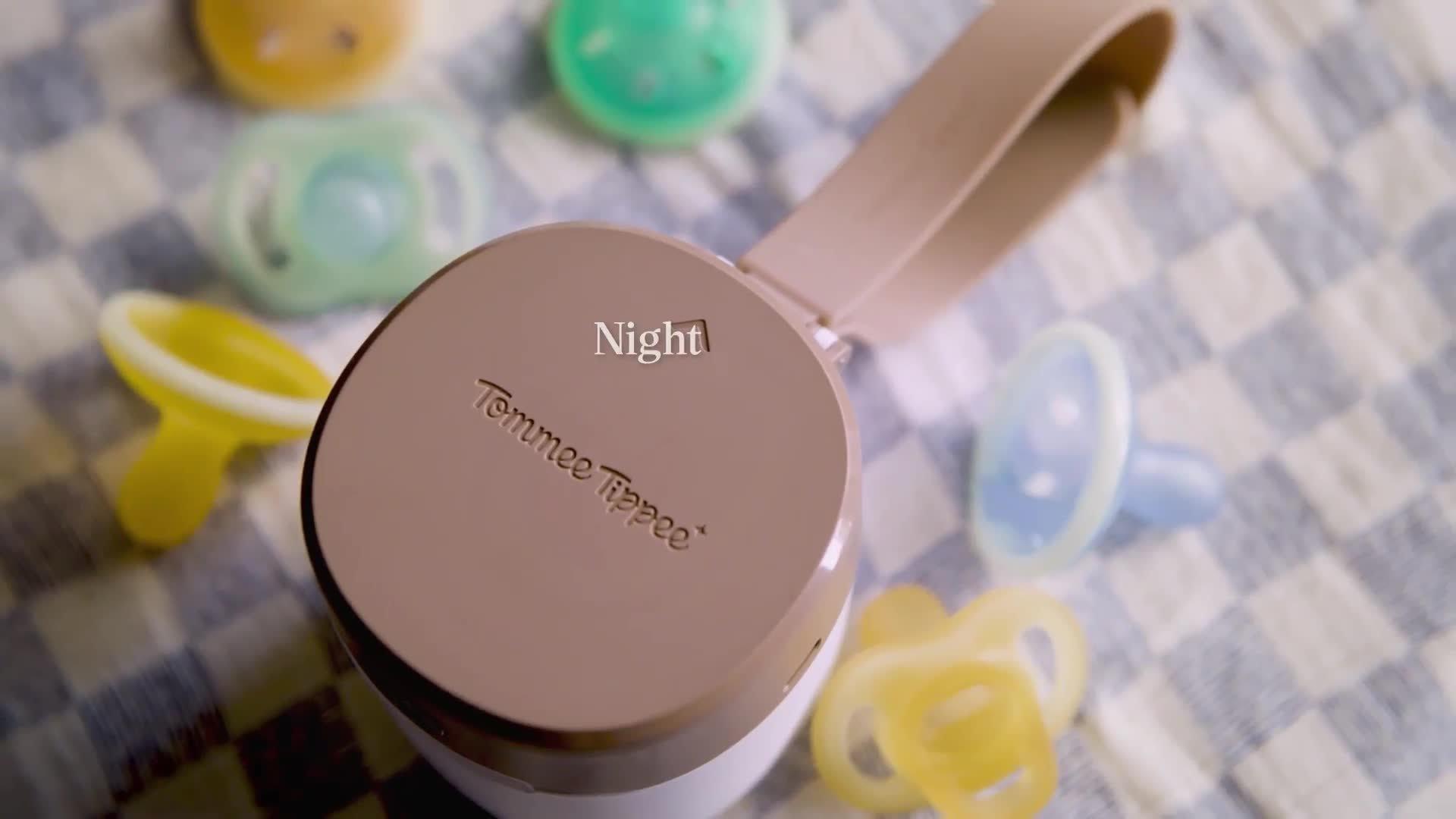 UV Sterilise & Charge NightGlow Pod & UltraLight NightGlow Soother, 0-6m